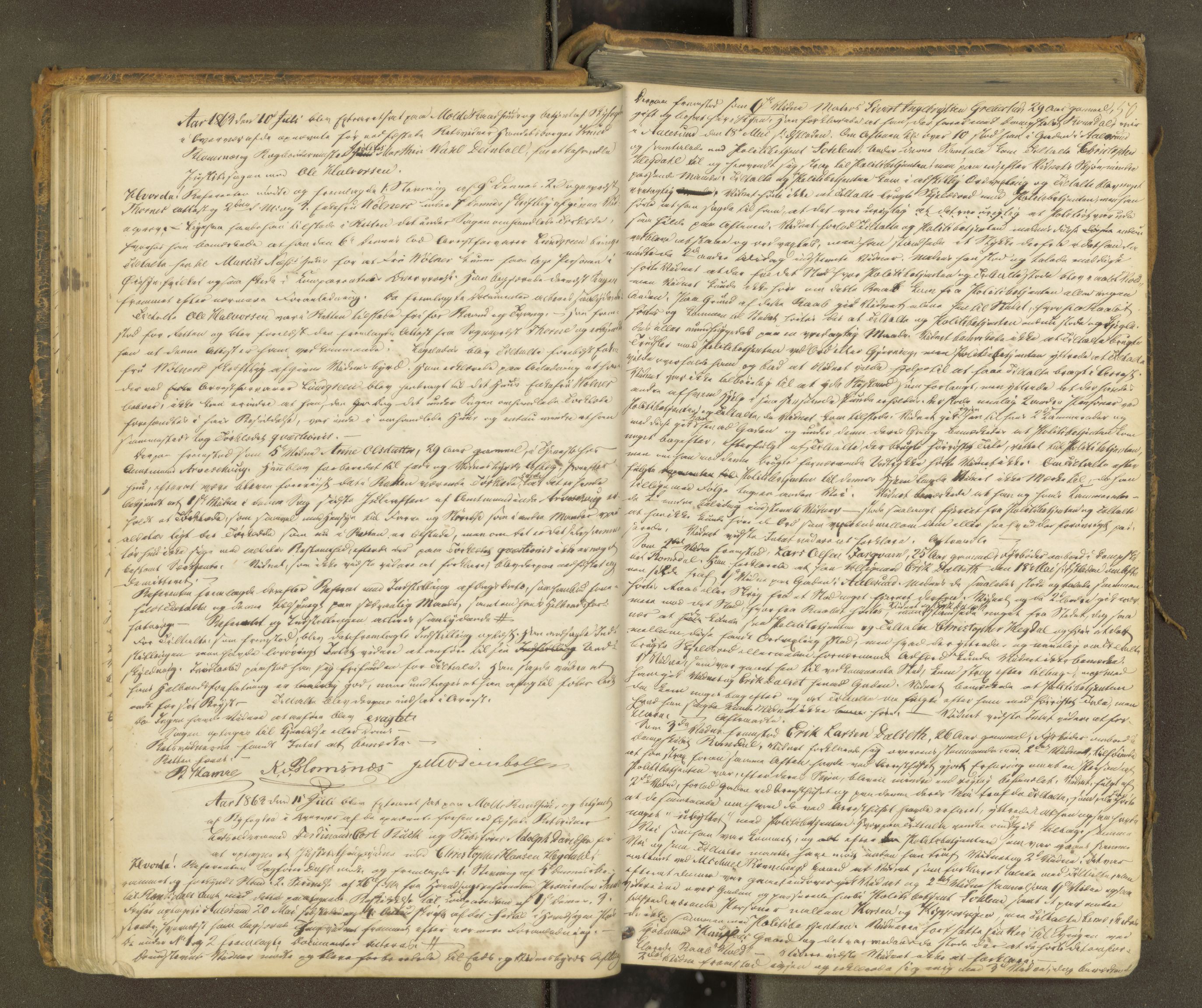 Molde byfogd, AV/SAT-A-0025/1/1A/L0010: Justisprotokoll, 1863-1869, p. 49b-50a