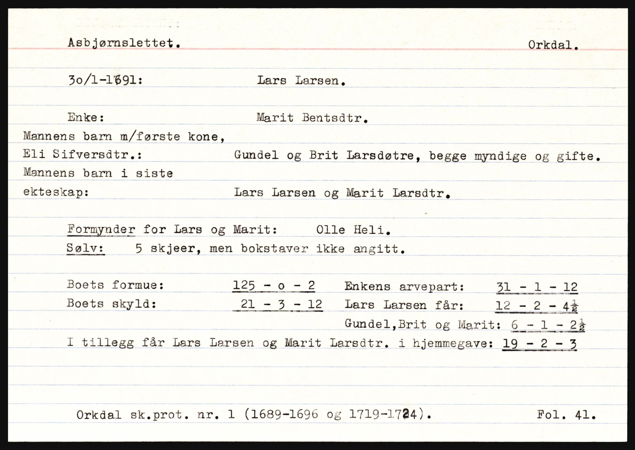 Orkdal sorenskriveri, SAT/A-4169/1/3, 1689-1696, p. 9