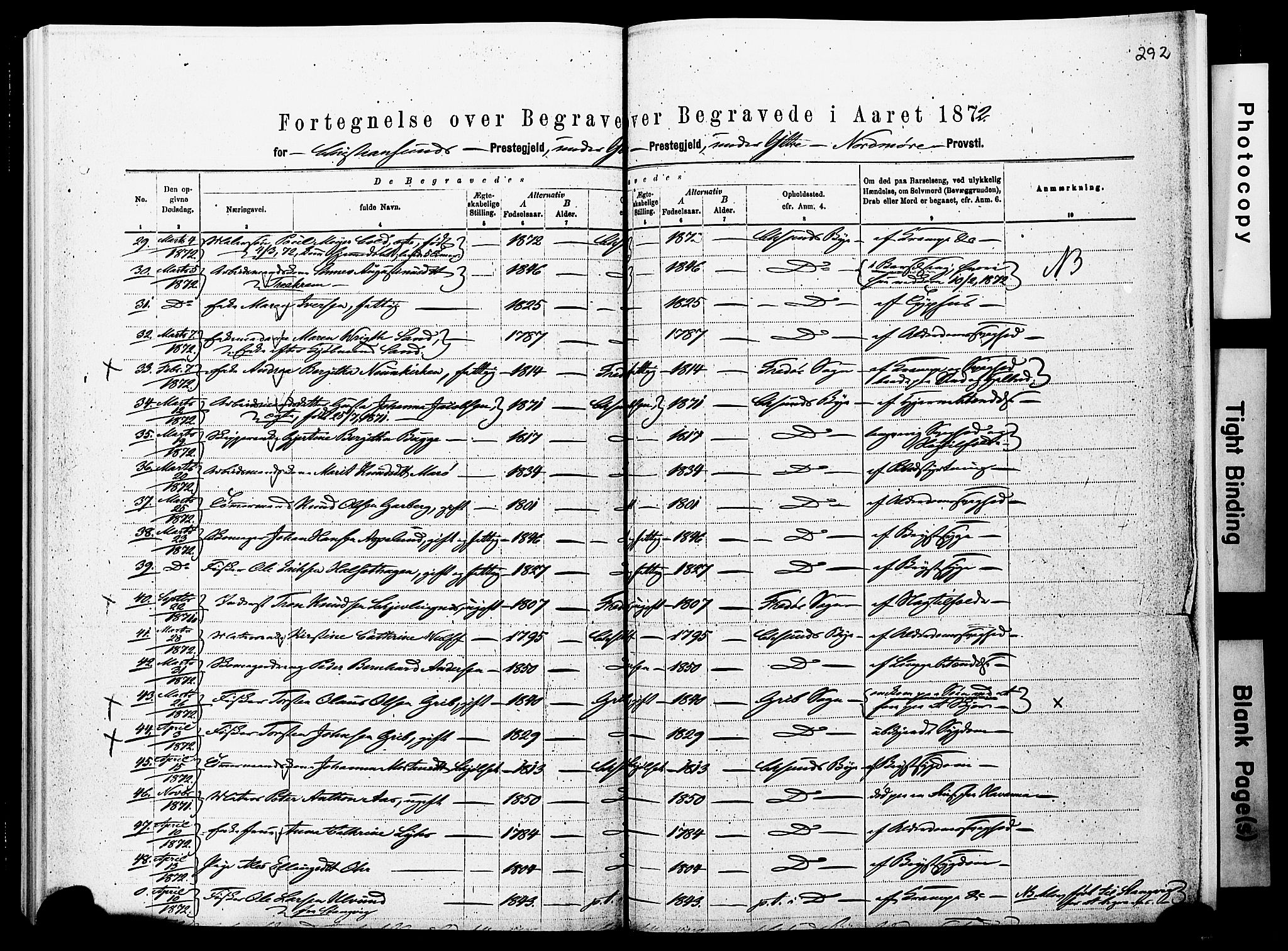 Ministerialprotokoller, klokkerbøker og fødselsregistre - Møre og Romsdal, AV/SAT-A-1454/572/L0857: Parish register (official) no. 572D01, 1866-1872, p. 291-292