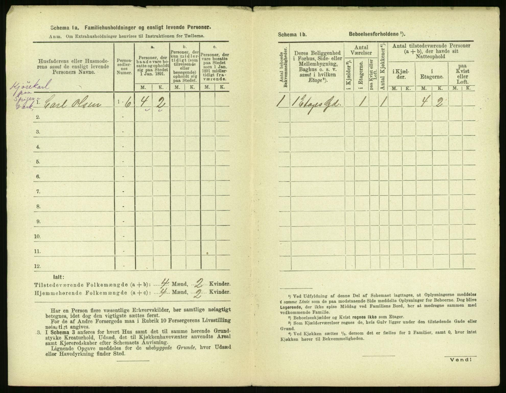 RA, 1891 census for 0301 Kristiania, 1891, p. 157808