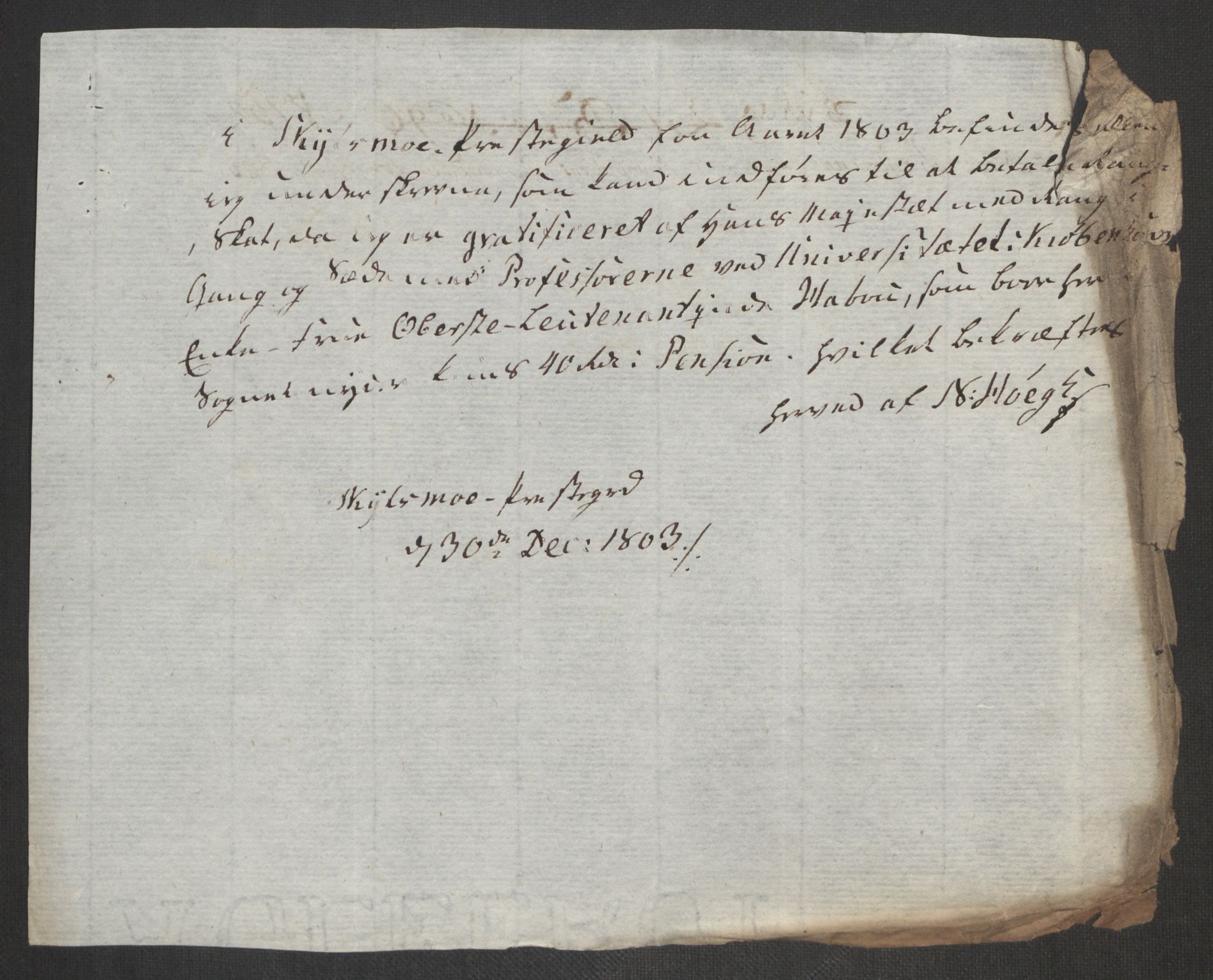 Rentekammeret inntil 1814, Reviderte regnskaper, Fogderegnskap, AV/RA-EA-4092/R11/L0679: Fogderegnskap Nedre Romerike, 1803, p. 418