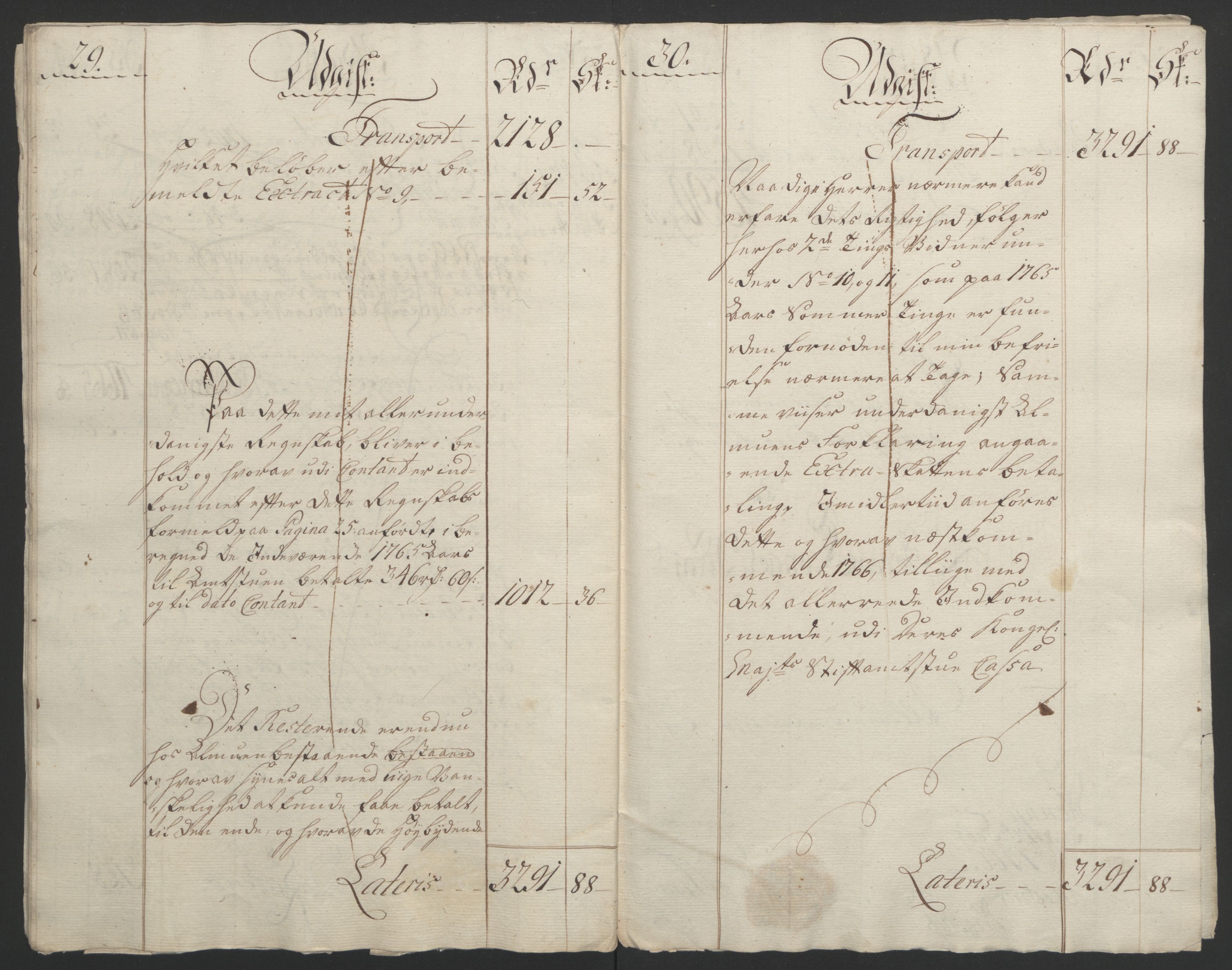 Rentekammeret inntil 1814, Reviderte regnskaper, Fogderegnskap, AV/RA-EA-4092/R67/L4747: Ekstraskatten Vesterålen, Andenes og Lofoten, 1762-1766, p. 349