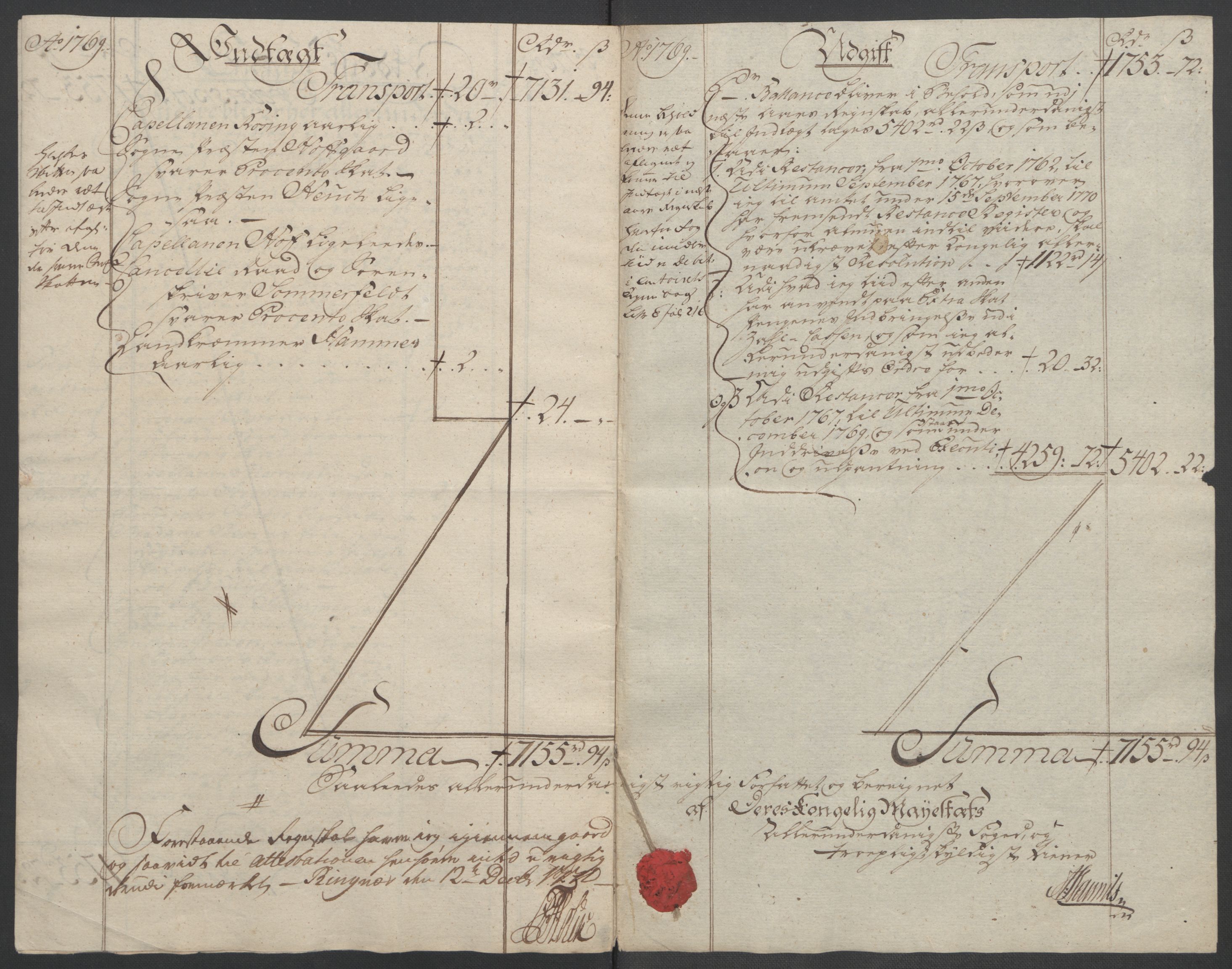 Rentekammeret inntil 1814, Reviderte regnskaper, Fogderegnskap, AV/RA-EA-4092/R19/L1399: Fogderegnskap Toten, Hadeland og Vardal, 1762-1783, p. 188