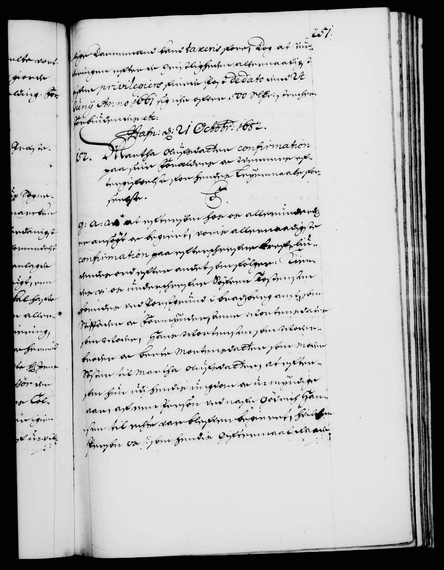 Danske Kanselli 1572-1799, AV/RA-EA-3023/F/Fc/Fca/Fcaa/L0013: Norske registre (mikrofilm), 1681-1684, p. 251a