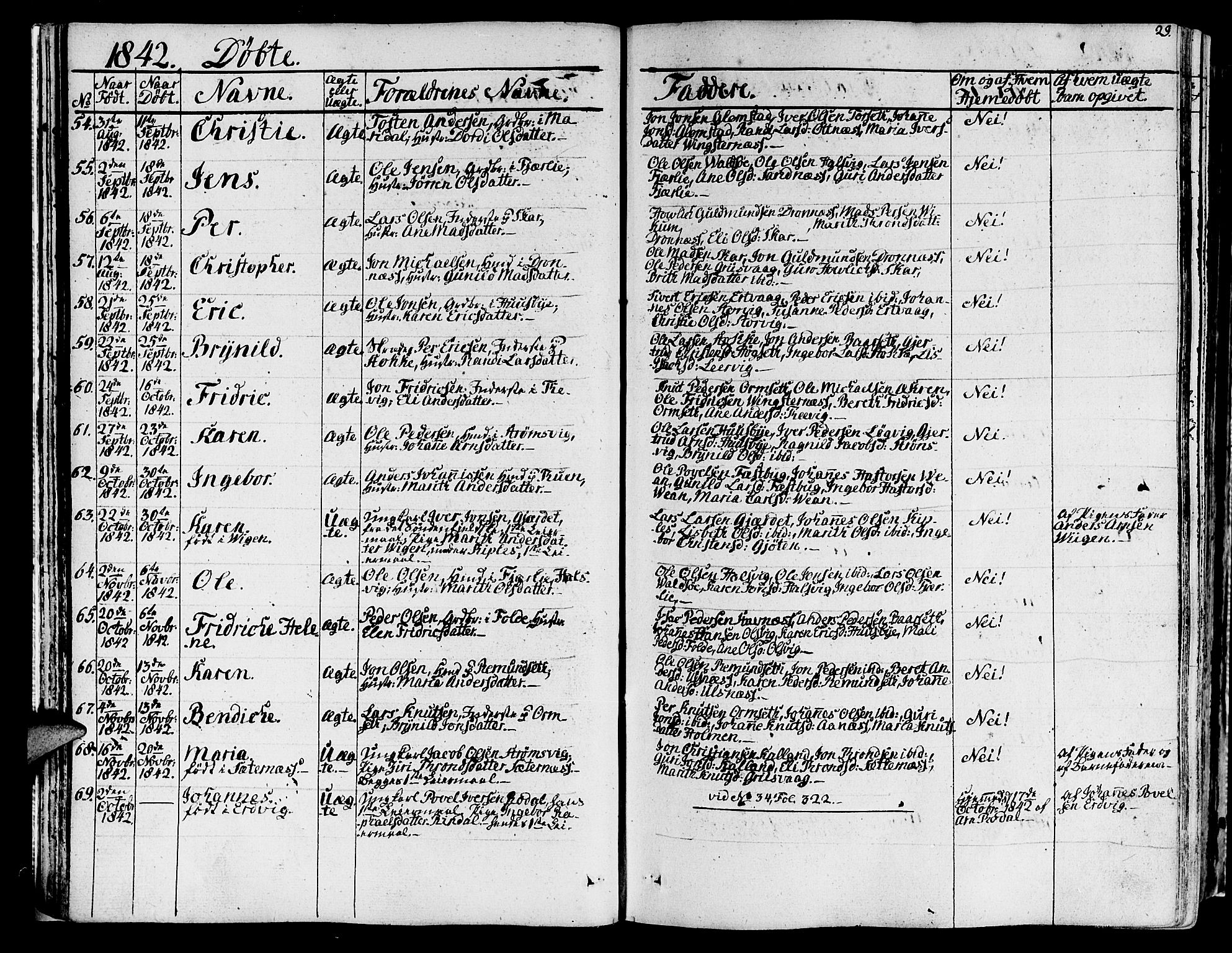 Ministerialprotokoller, klokkerbøker og fødselsregistre - Møre og Romsdal, AV/SAT-A-1454/578/L0904: Parish register (official) no. 578A03, 1836-1858, p. 29