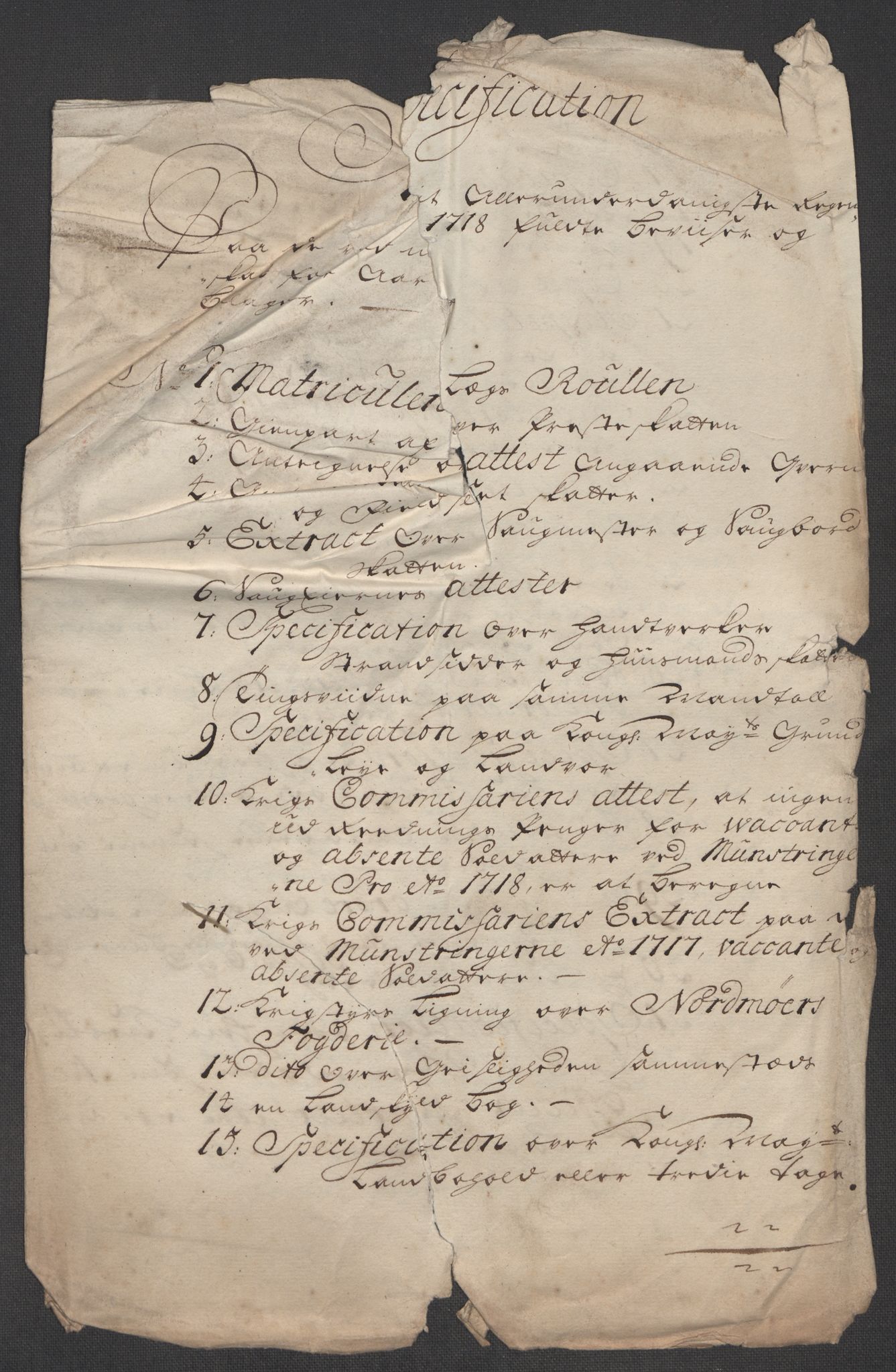 Rentekammeret inntil 1814, Reviderte regnskaper, Fogderegnskap, RA/EA-4092/R56/L3751: Fogderegnskap Nordmøre, 1718, p. 20