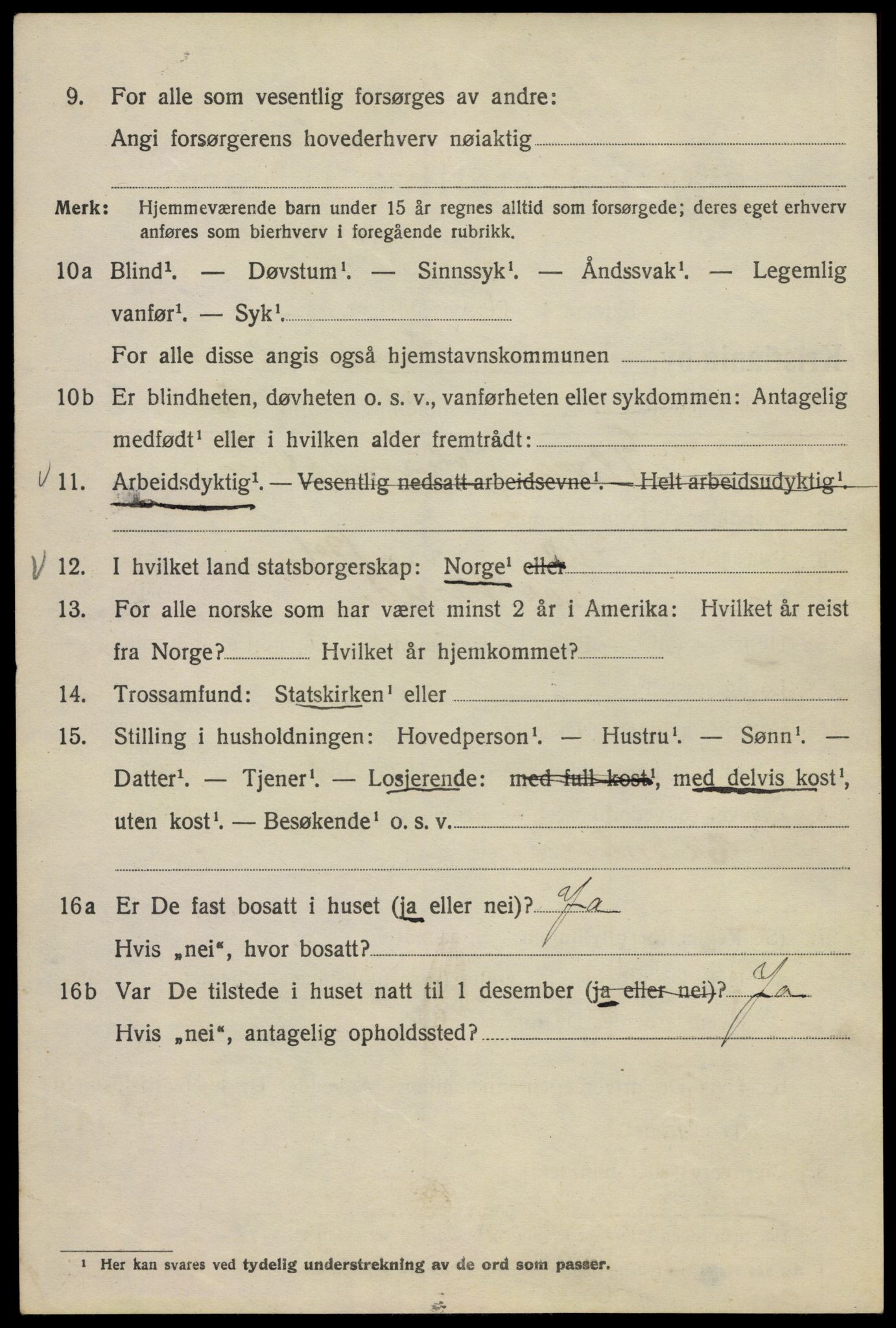 SAO, 1920 census for Kristiania, 1920, p. 289116