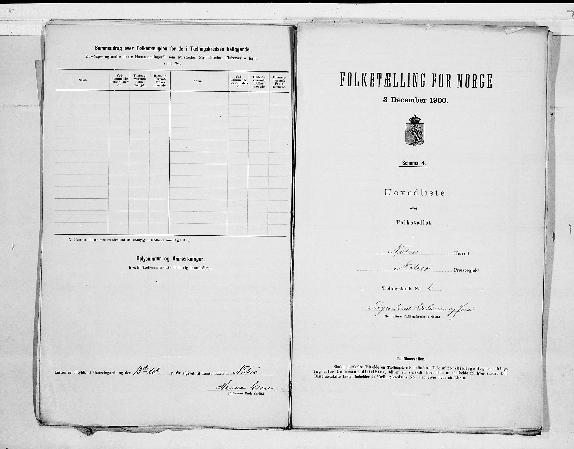 RA, 1900 census for Nøtterøy, 1900, p. 10