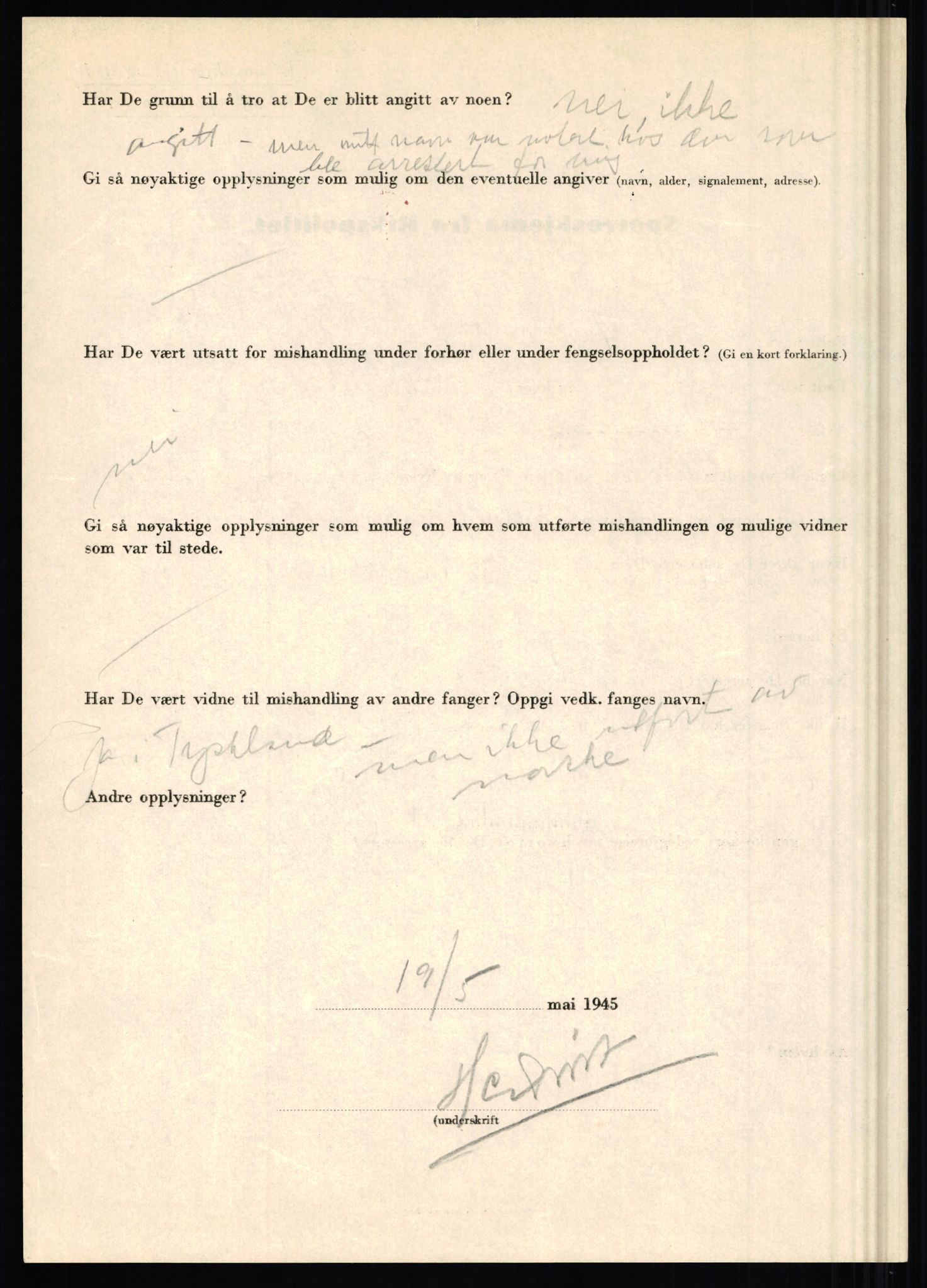Rikspolitisjefen, AV/RA-S-1560/L/L0014: Pettersen, Aksel - Savosnick, Ernst, 1940-1945, p. 227