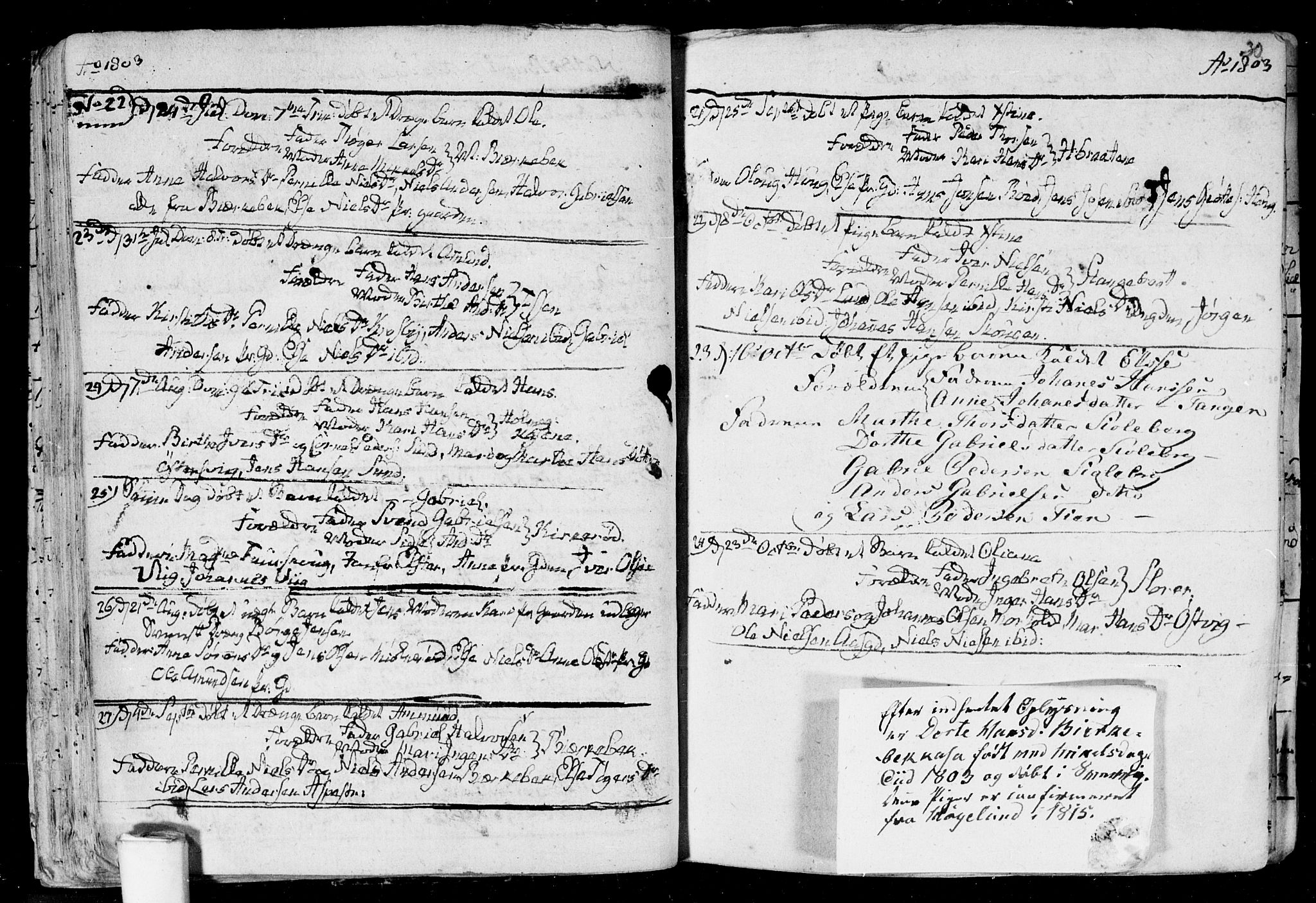 Aremark prestekontor Kirkebøker, SAO/A-10899/F/Fa/L0004: Parish register (official) no. I 4, 1796-1814, p. 30