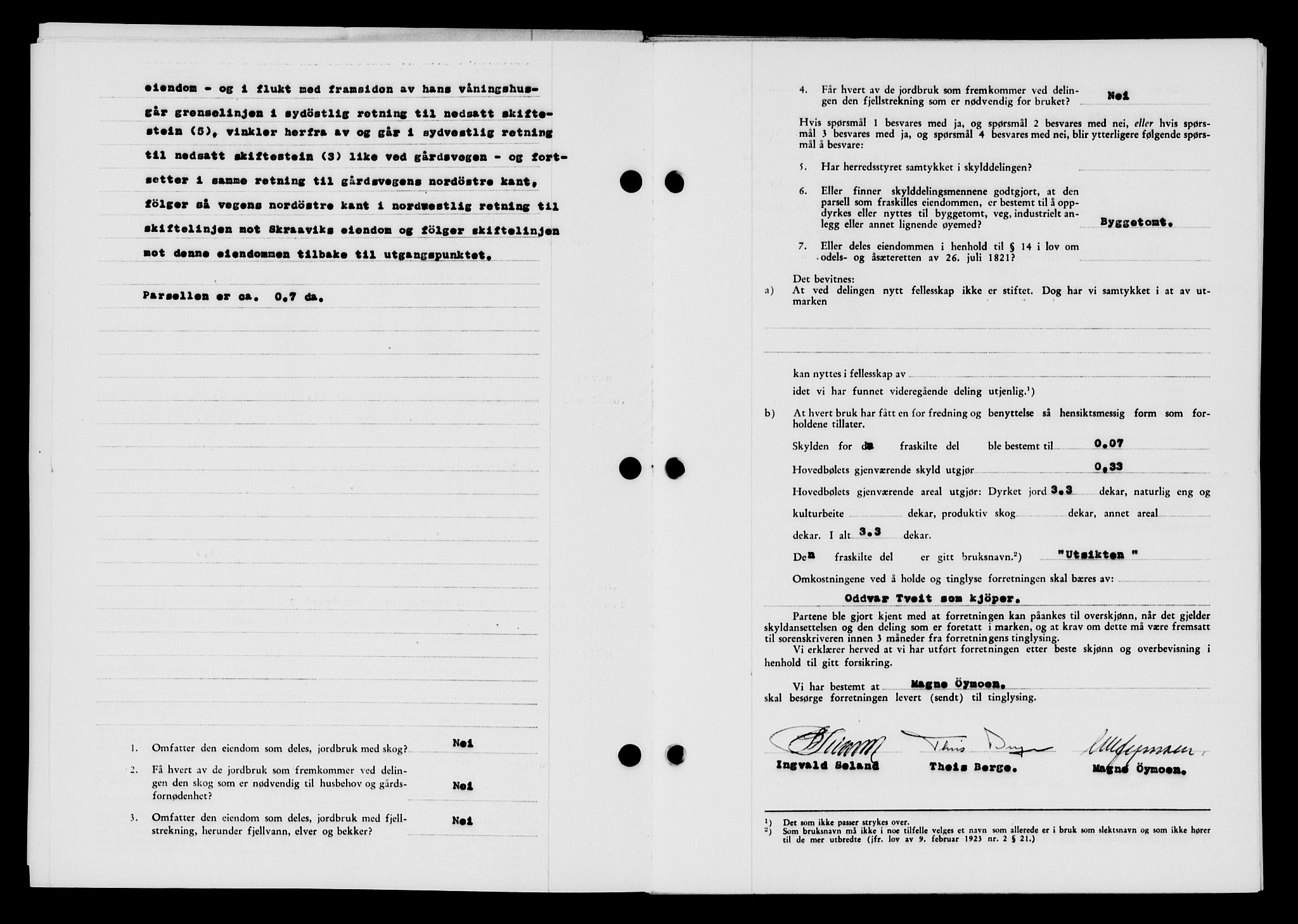 Lyngdal sorenskriveri, AV/SAK-1221-0004/G/Gb/L0680: Mortgage book no. A XXVI, 1960-1960, Diary no: : 851/1960