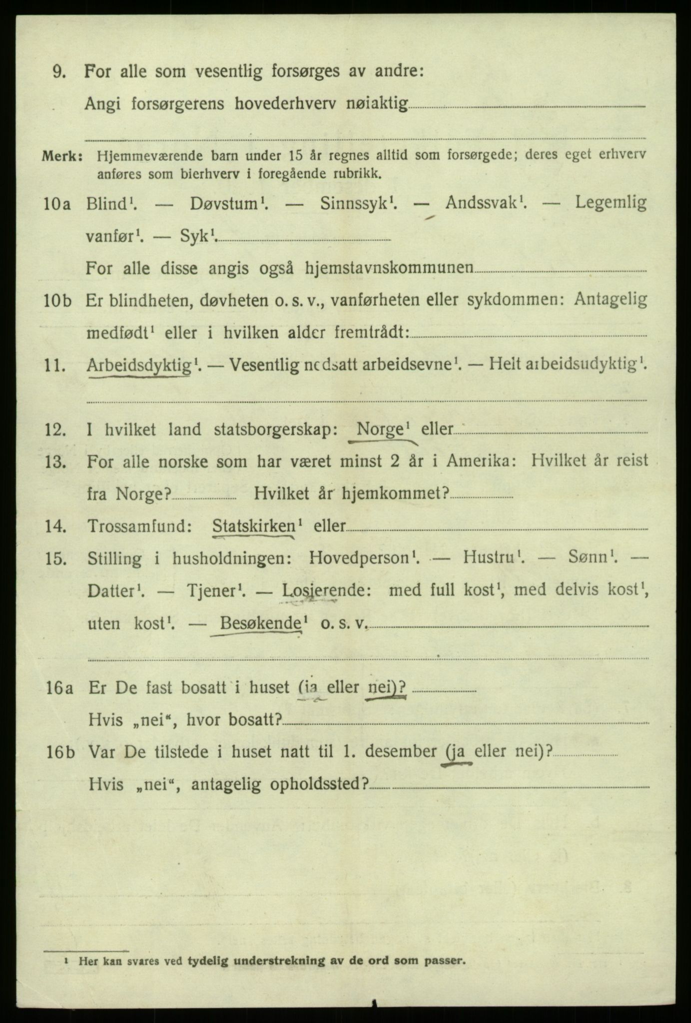 SAB, 1920 census for Vik, 1920, p. 8078