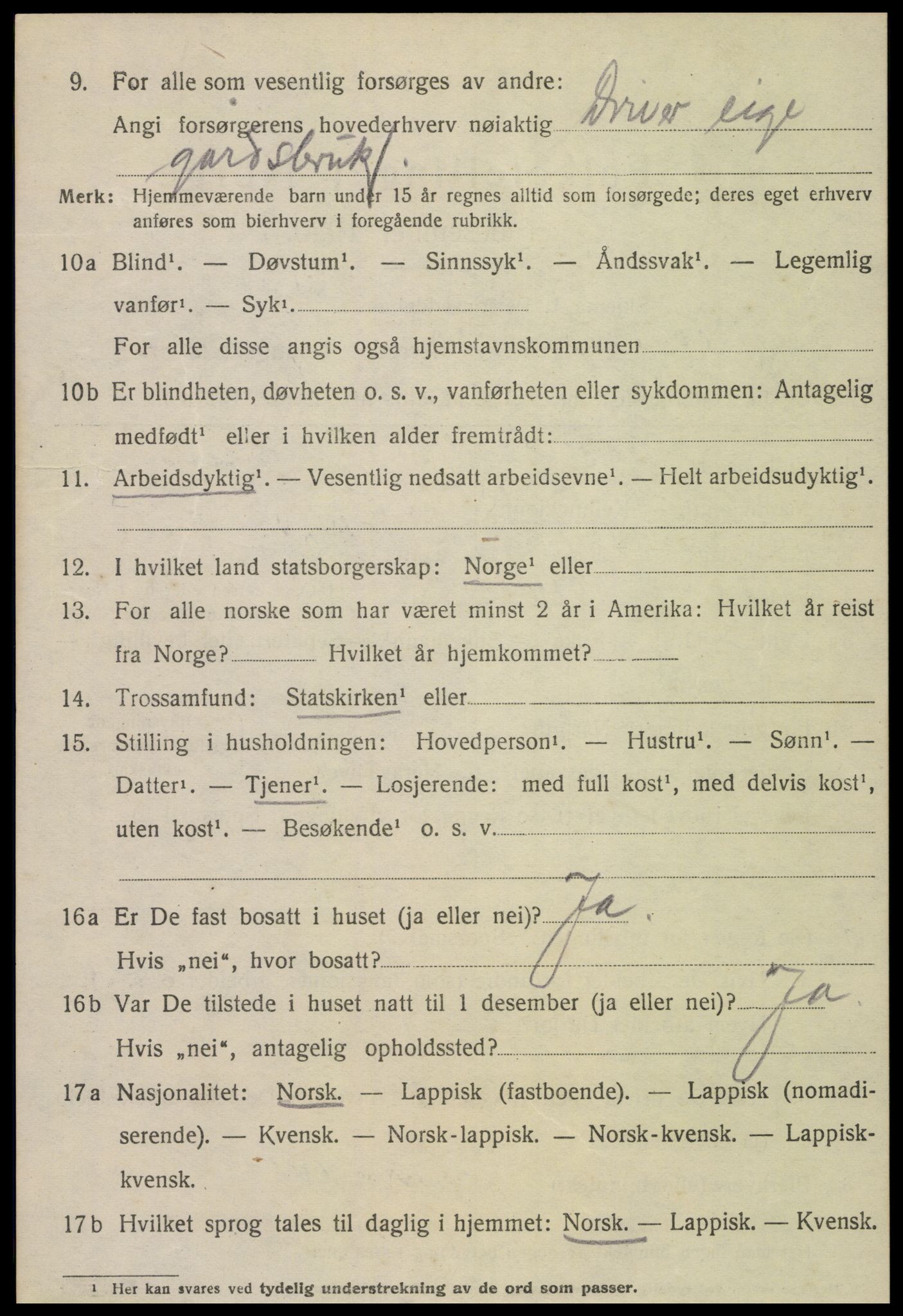 SAT, 1920 census for Nærøy, 1920, p. 732