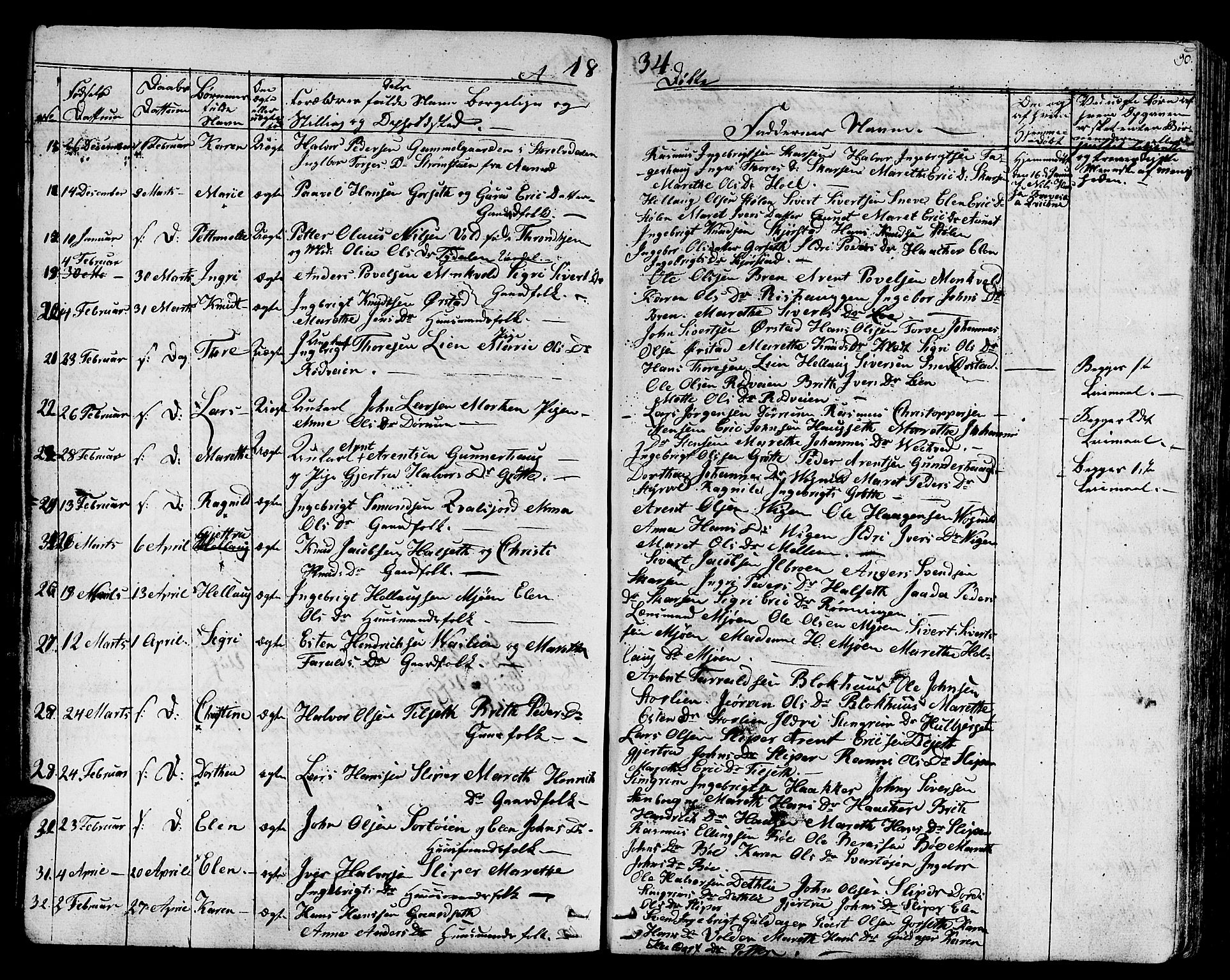 Ministerialprotokoller, klokkerbøker og fødselsregistre - Sør-Trøndelag, SAT/A-1456/678/L0897: Parish register (official) no. 678A06-07, 1821-1847, p. 90