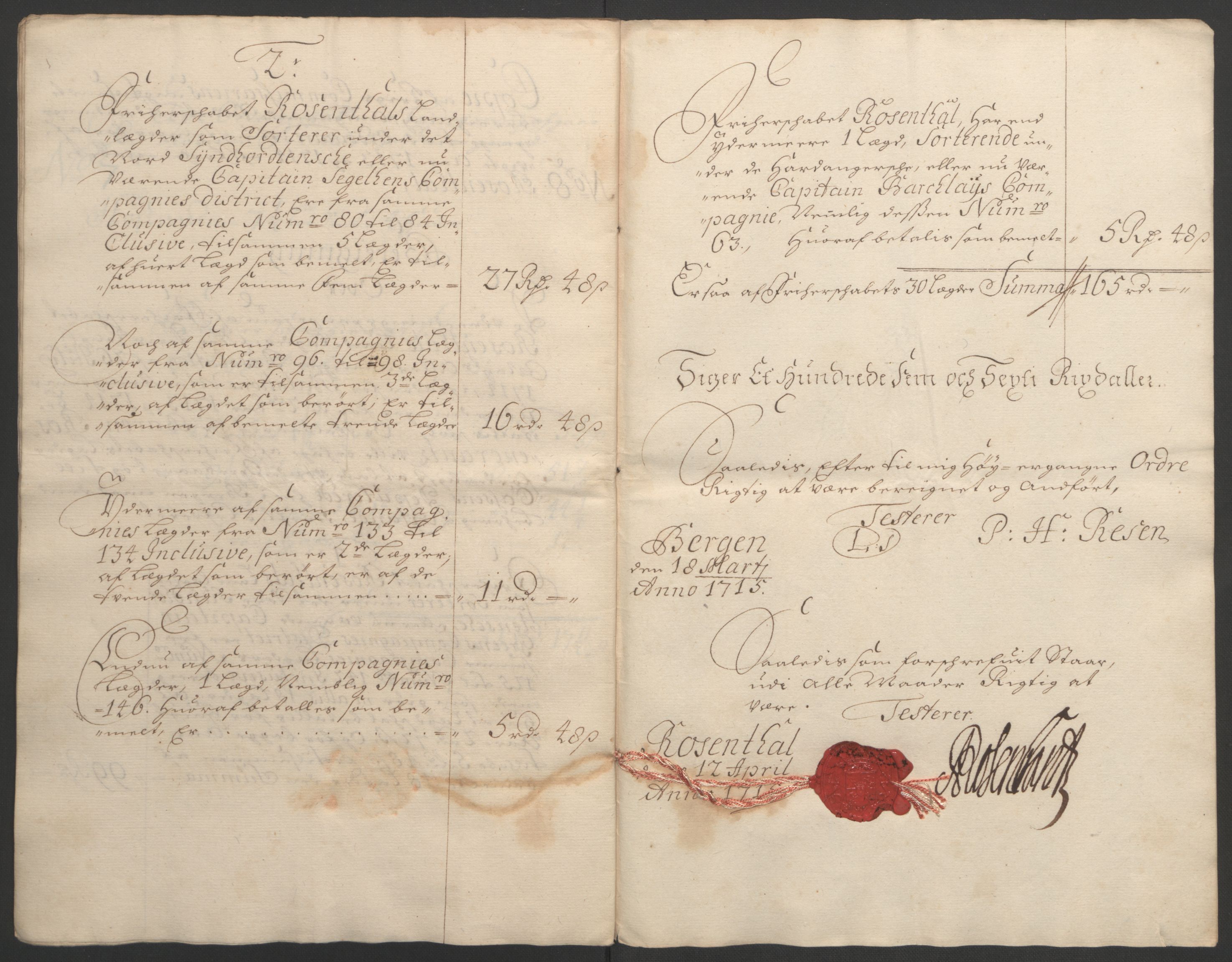 Rentekammeret inntil 1814, Reviderte regnskaper, Fogderegnskap, AV/RA-EA-4092/R49/L3138: Fogderegnskap Rosendal Baroni, 1691-1714, p. 380