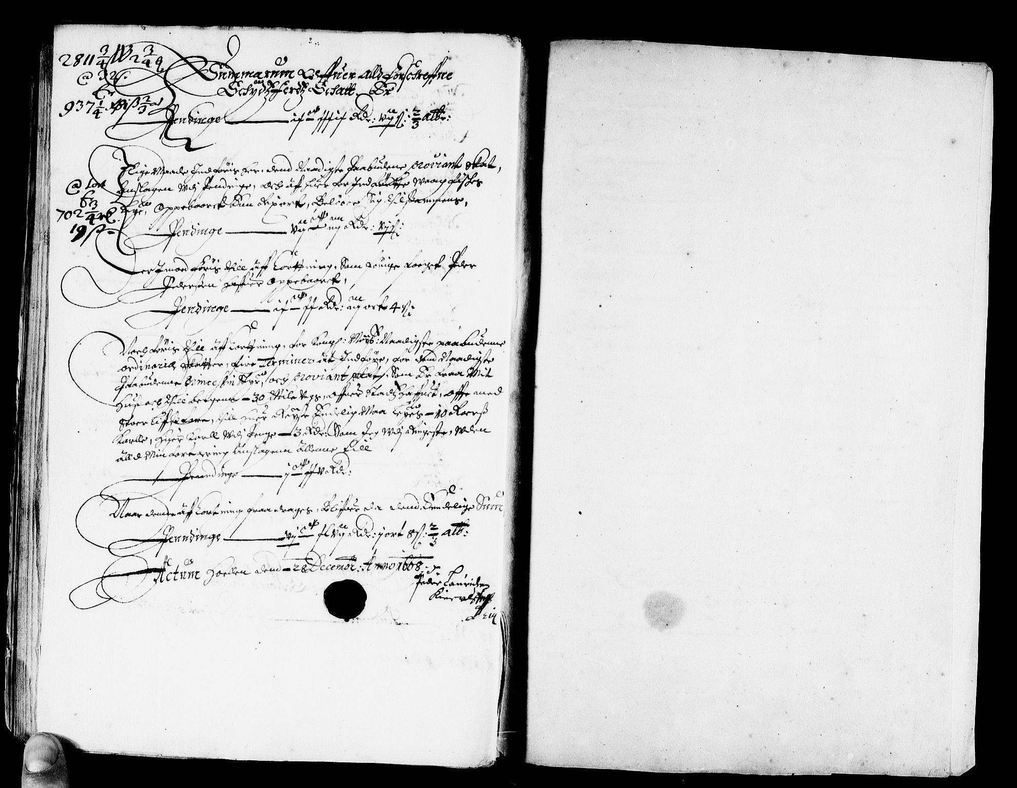 Rentekammeret inntil 1814, Reviderte regnskaper, Stiftamtstueregnskaper, Bergen stiftamt, AV/RA-EA-6043/R/Rc/L0028: Bergen stiftamt, 1668
