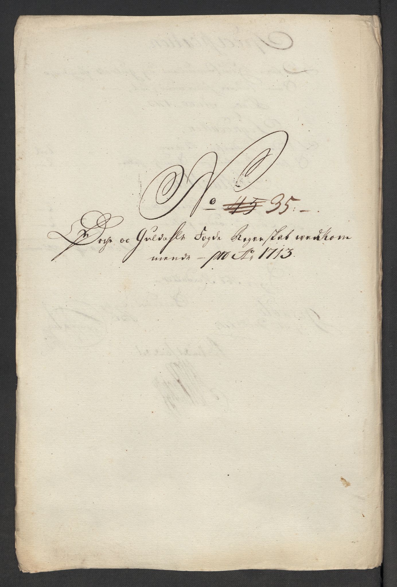 Rentekammeret inntil 1814, Reviderte regnskaper, Fogderegnskap, AV/RA-EA-4092/R60/L3964: Fogderegnskap Orkdal og Gauldal, 1713, p. 339