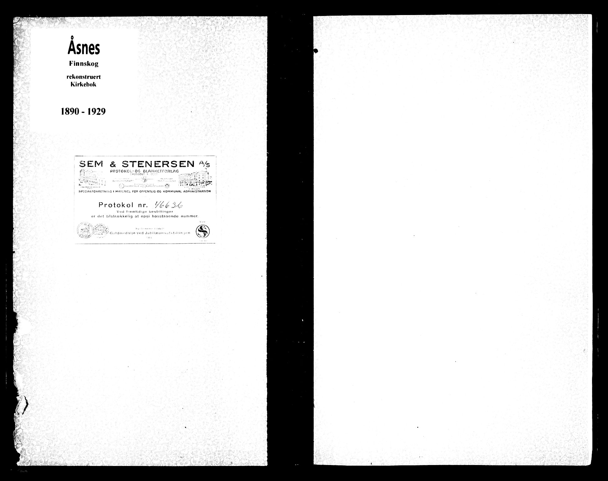 Åsnes prestekontor, AV/SAH-PREST-042/H/Ha/Haa/L0000E: Parish register (official) no. 0C, 1890-1929