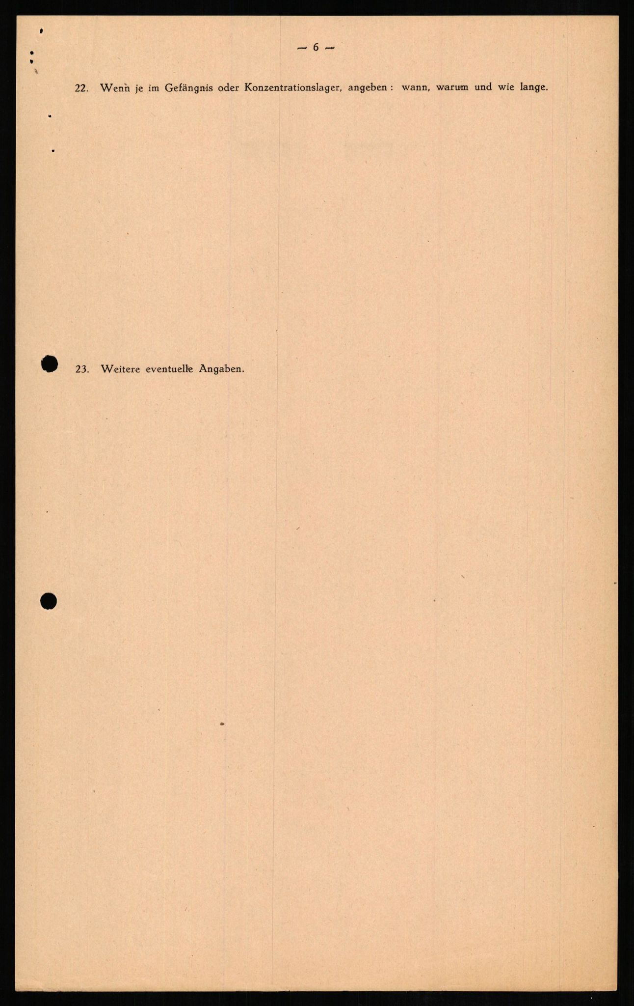 Forsvaret, Forsvarets overkommando II, RA/RAFA-3915/D/Db/L0011: CI Questionaires. Tyske okkupasjonsstyrker i Norge. Tyskere., 1945-1946, p. 301