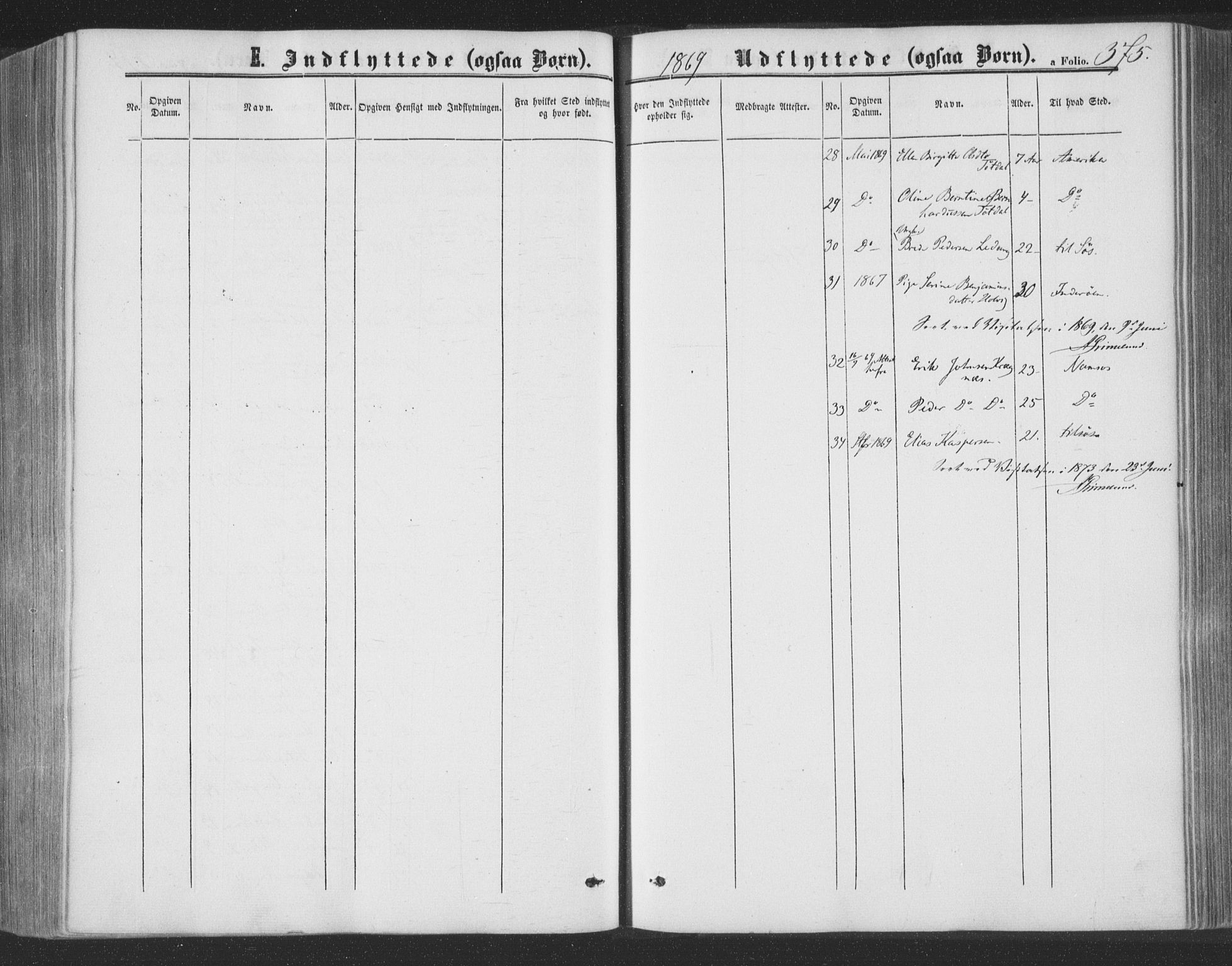 Ministerialprotokoller, klokkerbøker og fødselsregistre - Nord-Trøndelag, SAT/A-1458/773/L0615: Parish register (official) no. 773A06, 1857-1870, p. 375