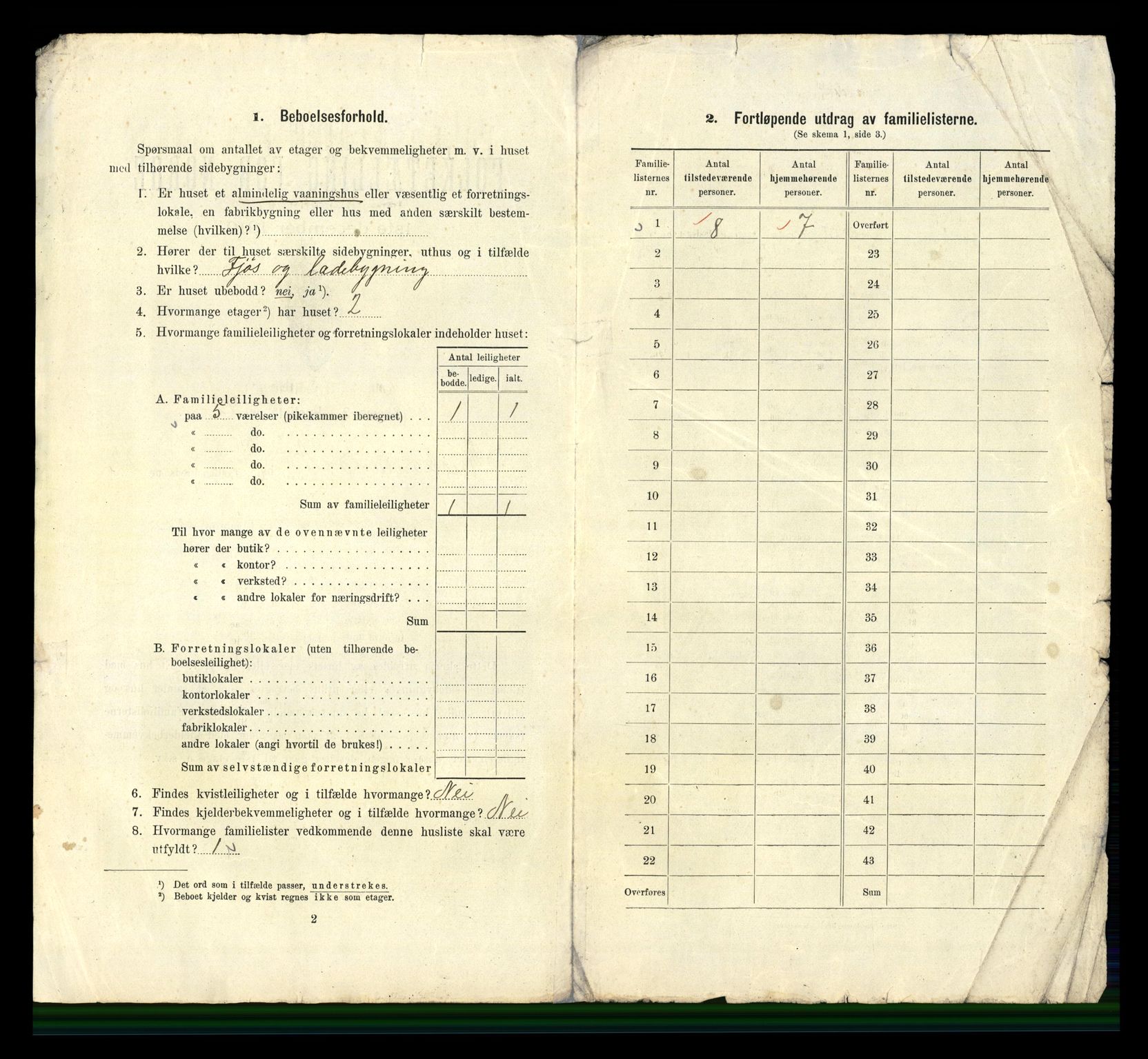 RA, 1910 census for Kristiansund, 1910, p. 7864