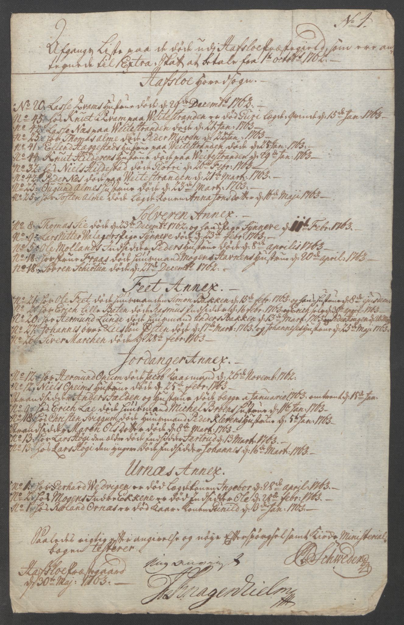 Rentekammeret inntil 1814, Reviderte regnskaper, Fogderegnskap, RA/EA-4092/R52/L3418: Ekstraskatten Sogn, 1762-1769, p. 81