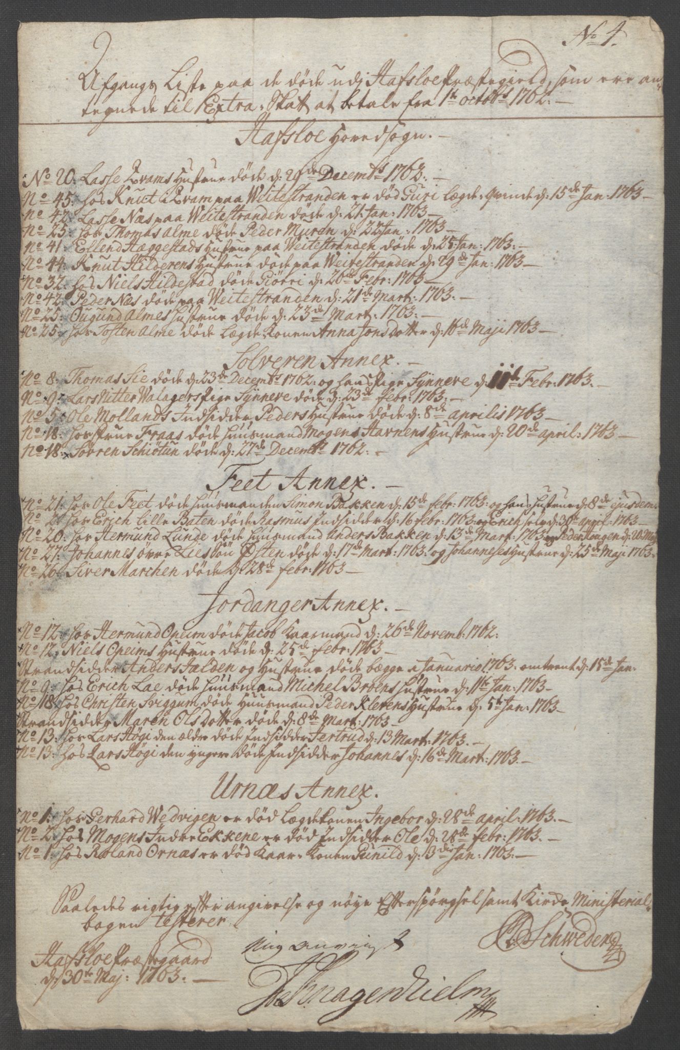 Rentekammeret inntil 1814, Reviderte regnskaper, Fogderegnskap, AV/RA-EA-4092/R52/L3418: Ekstraskatten Sogn, 1762-1769, p. 81