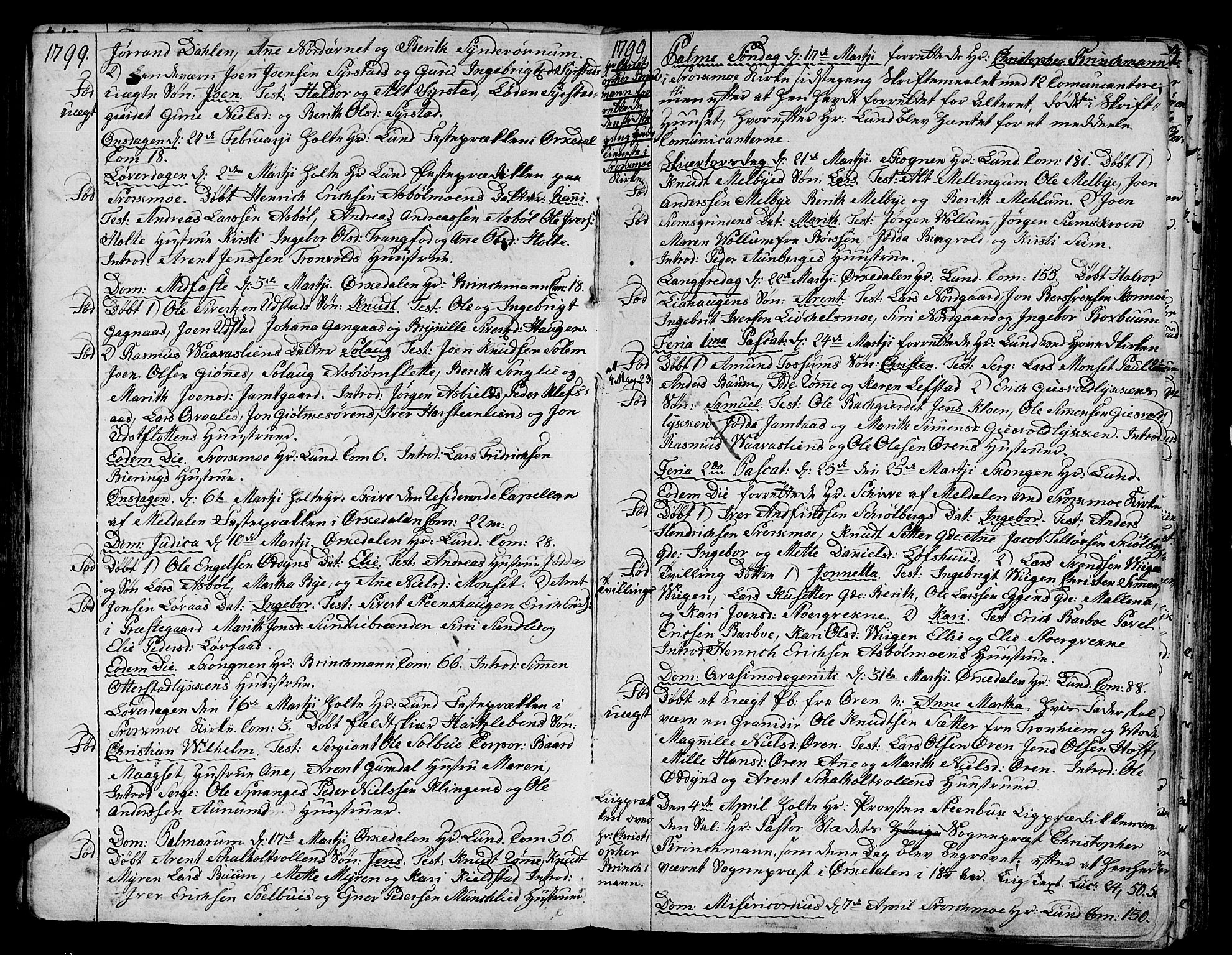 Ministerialprotokoller, klokkerbøker og fødselsregistre - Sør-Trøndelag, SAT/A-1456/668/L0802: Parish register (official) no. 668A02, 1776-1799, p. 342b