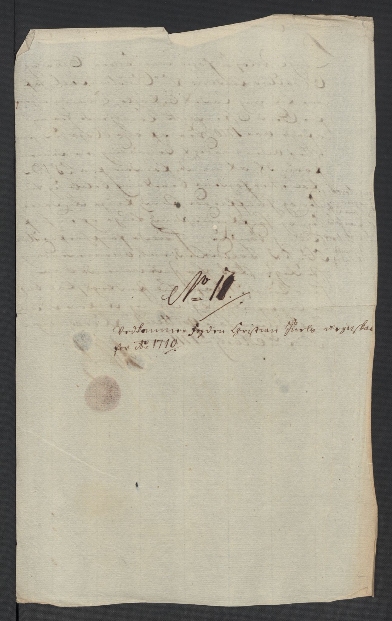 Rentekammeret inntil 1814, Reviderte regnskaper, Fogderegnskap, AV/RA-EA-4092/R13/L0847: Fogderegnskap Solør, Odal og Østerdal, 1710, p. 158