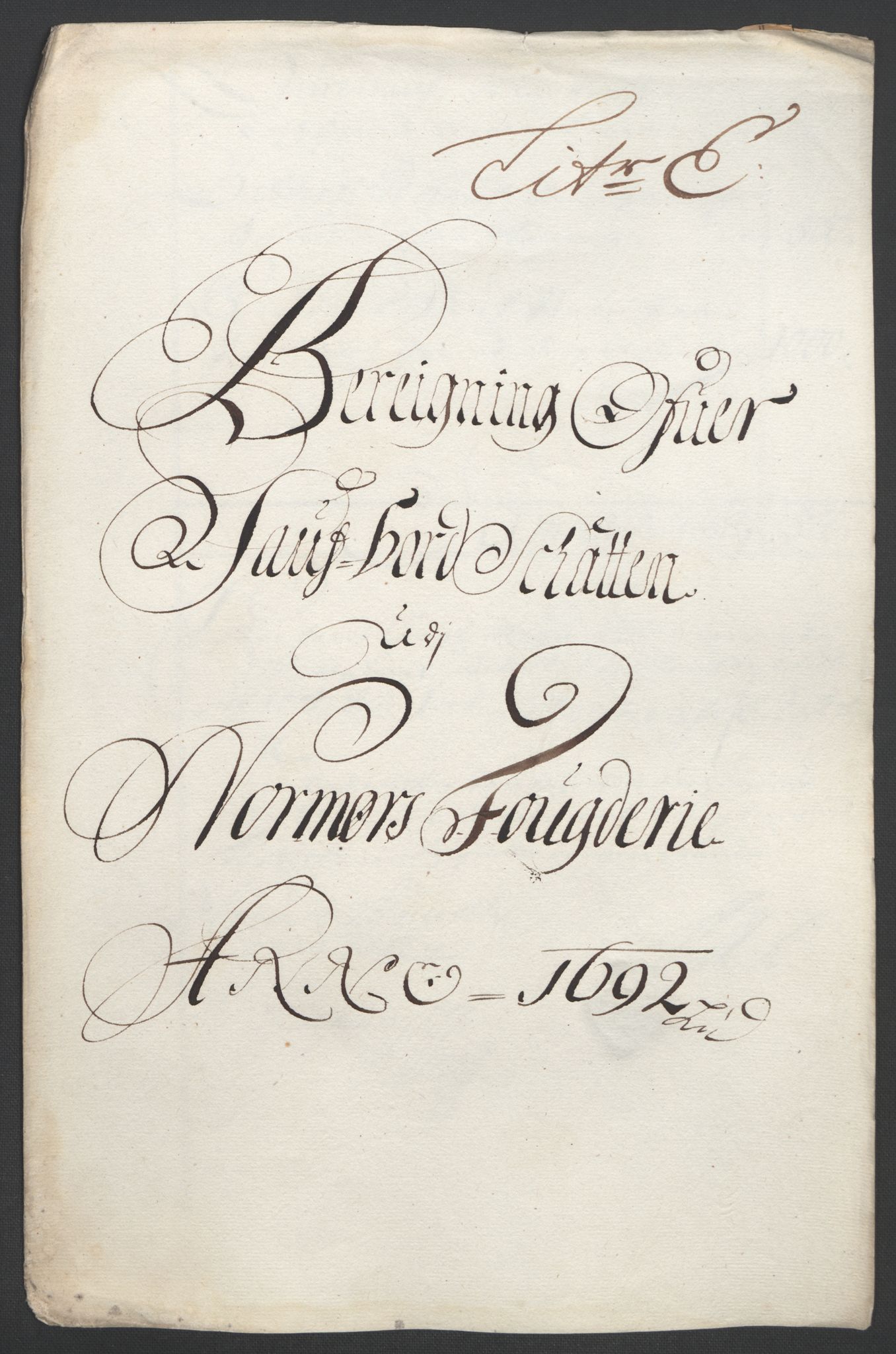 Rentekammeret inntil 1814, Reviderte regnskaper, Fogderegnskap, RA/EA-4092/R56/L3735: Fogderegnskap Nordmøre, 1692-1693, p. 77