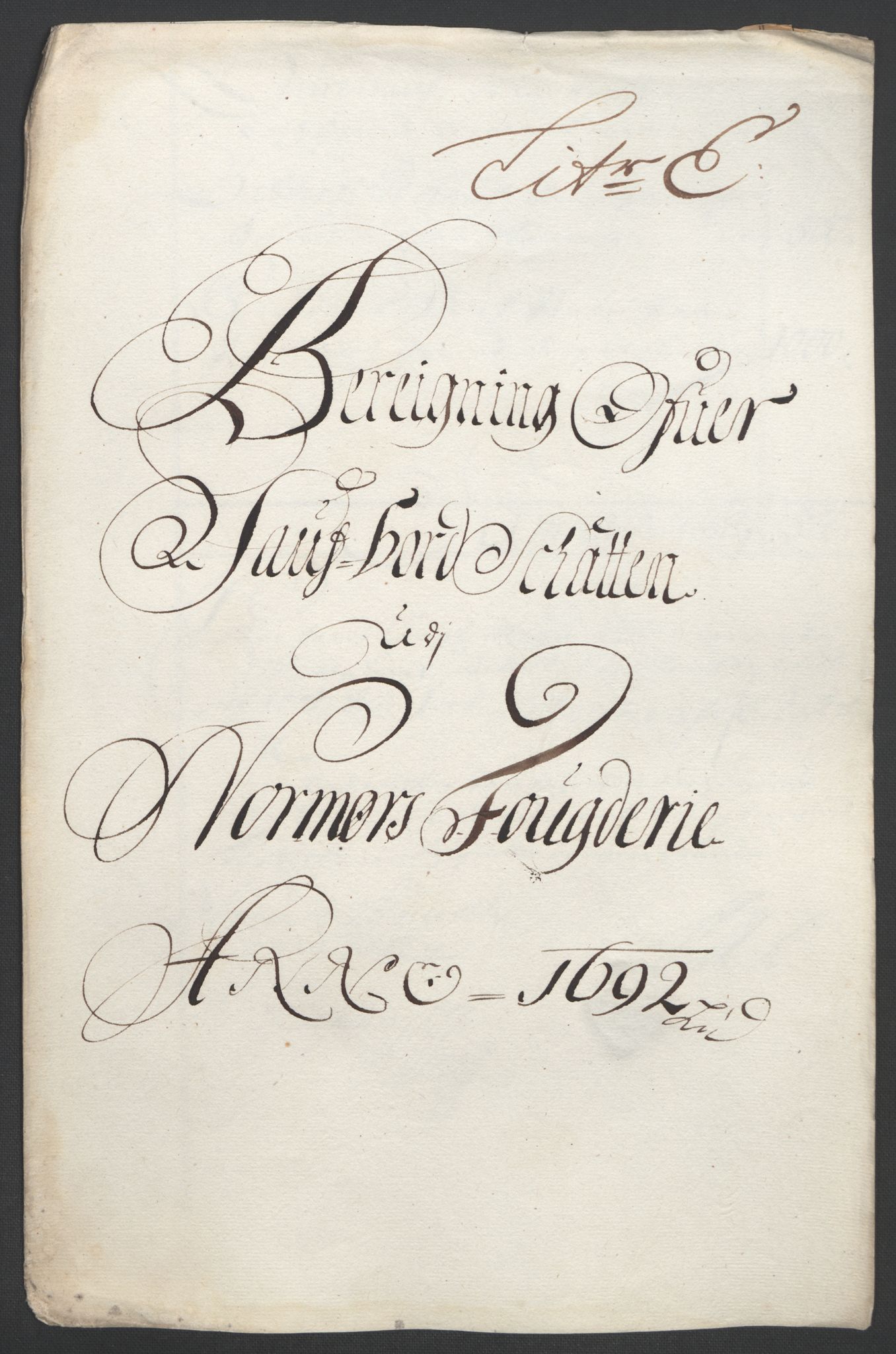 Rentekammeret inntil 1814, Reviderte regnskaper, Fogderegnskap, AV/RA-EA-4092/R56/L3735: Fogderegnskap Nordmøre, 1692-1693, p. 77