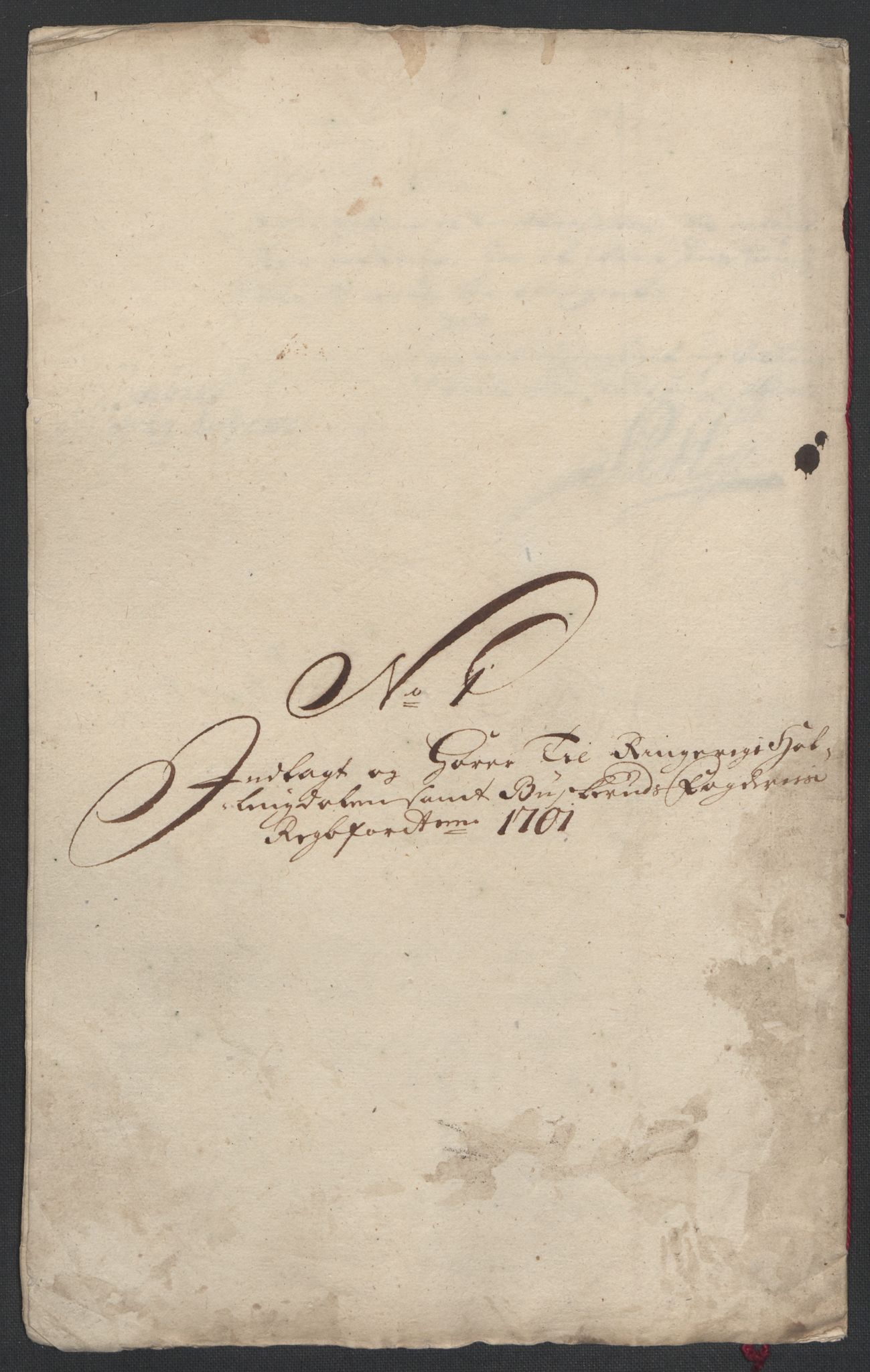 Rentekammeret inntil 1814, Reviderte regnskaper, Fogderegnskap, RA/EA-4092/R22/L1458: Fogderegnskap Ringerike, Hallingdal og Buskerud, 1701, p. 24