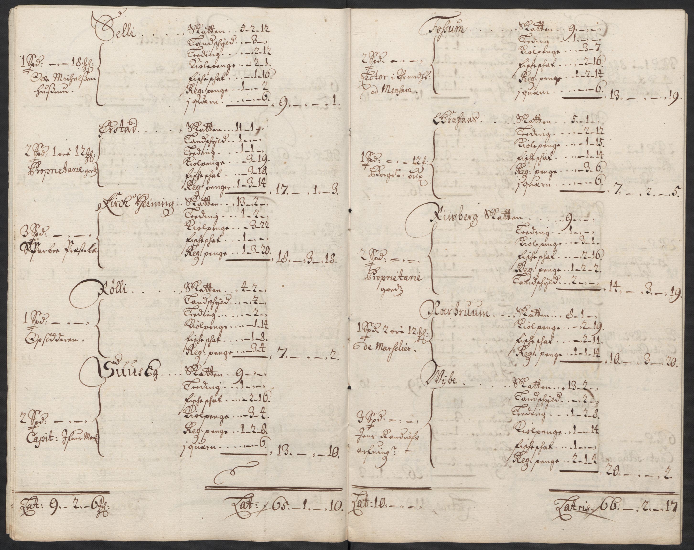 Rentekammeret inntil 1814, Reviderte regnskaper, Fogderegnskap, AV/RA-EA-4092/R63/L4310: Fogderegnskap Inderøy, 1698-1699, p. 366