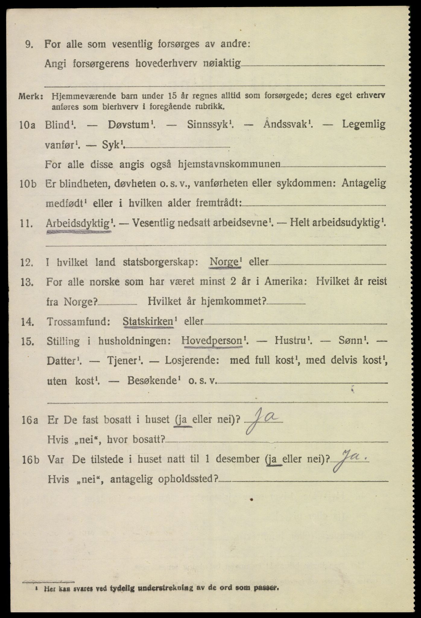 SAH, 1920 census for Romedal, 1920, p. 1940