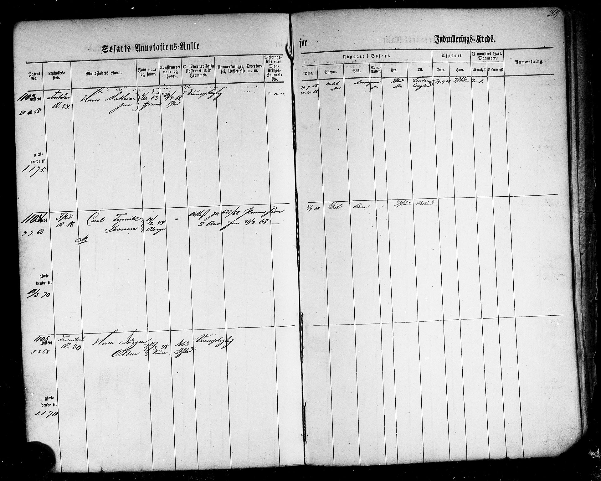 Fredrikstad mønstringskontor, AV/SAO-A-10569b/F/Fc/Fca/L0001: Annotasjonsrulle, 1860-1868, p. 316