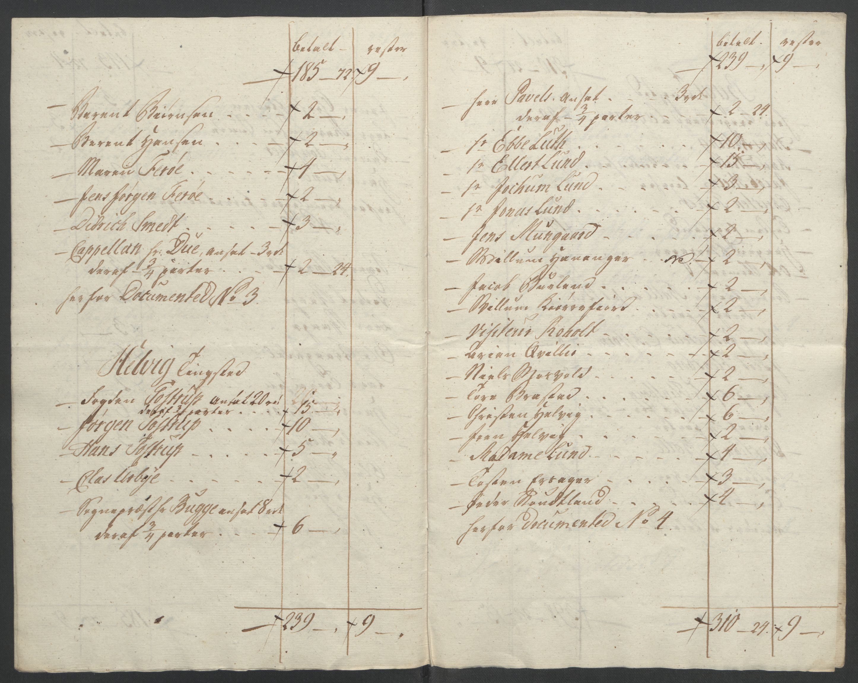 Rentekammeret inntil 1814, Reviderte regnskaper, Fogderegnskap, AV/RA-EA-4092/R45/L2704: Ekstraskatten Lista og Mandal, 1762-1768, p. 336