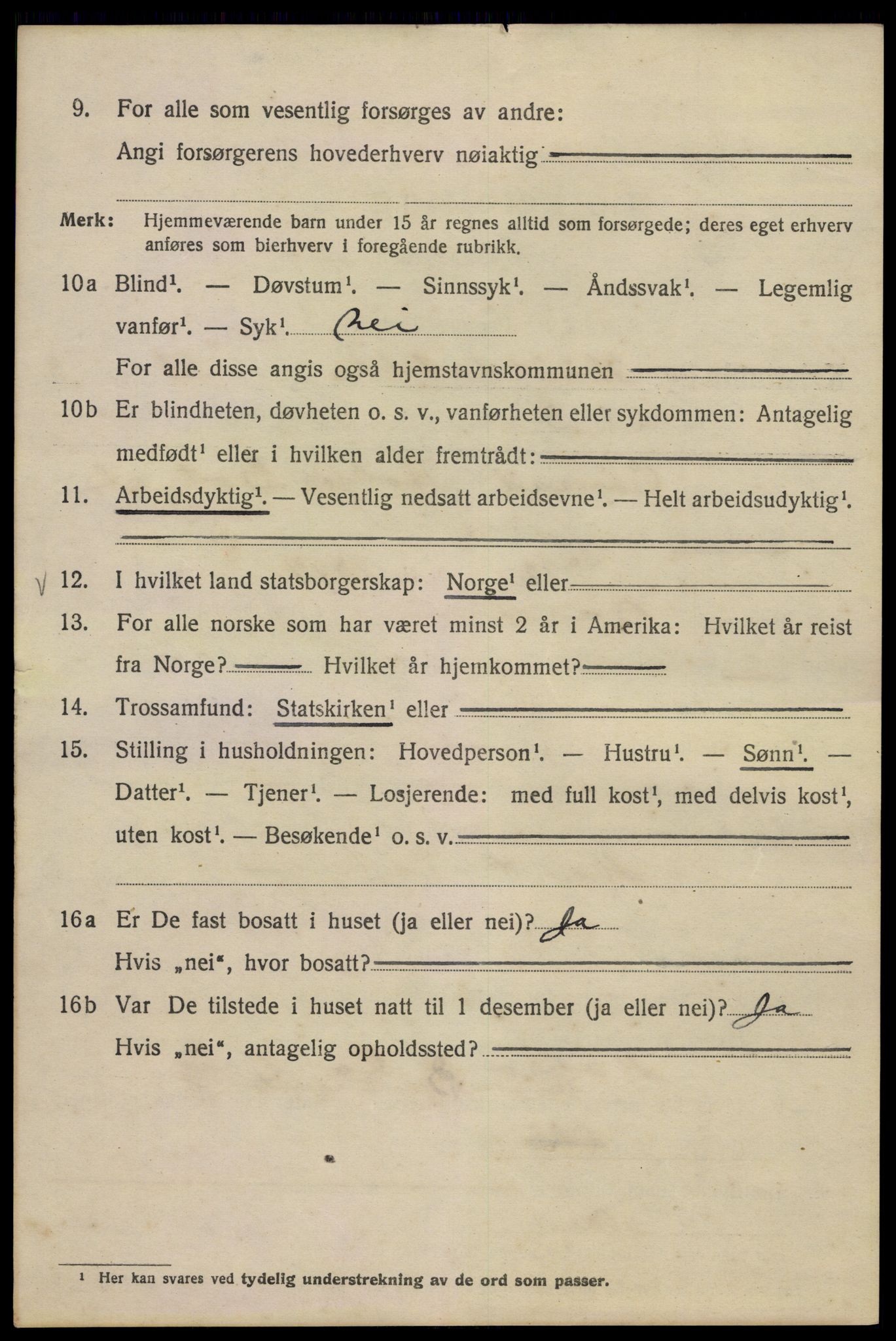 SAO, 1920 census for Kristiania, 1920, p. 301782