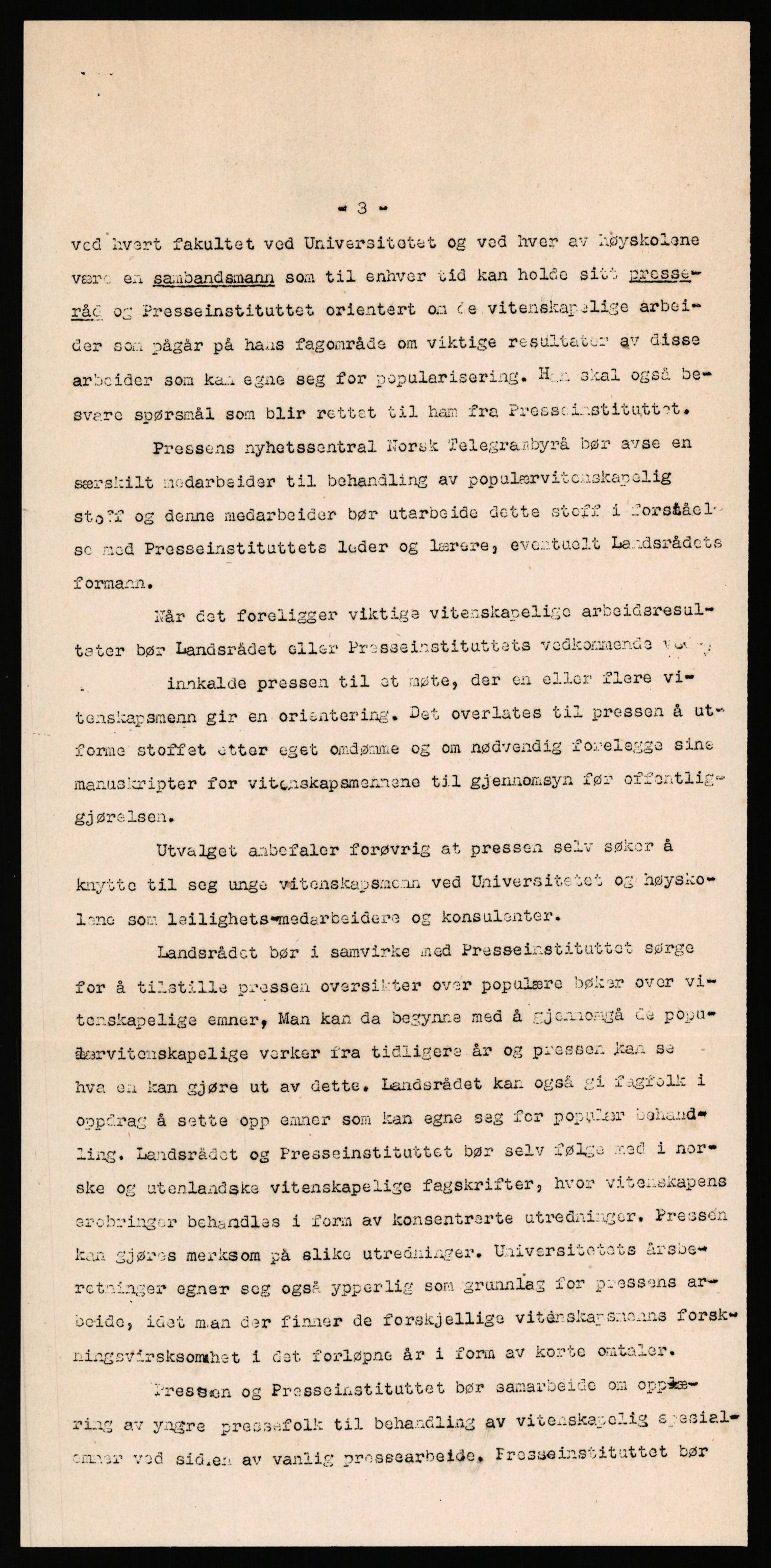 Kultur- og folkeopplysningsdepartementet, Den alminnelige avdeling. 1940-45, AV/RA-S-6010/E/Ea/L0016/0007: Sakarkiv / Kulturtingets møter 1944 i Trondheim, 1943-1945, p. 17