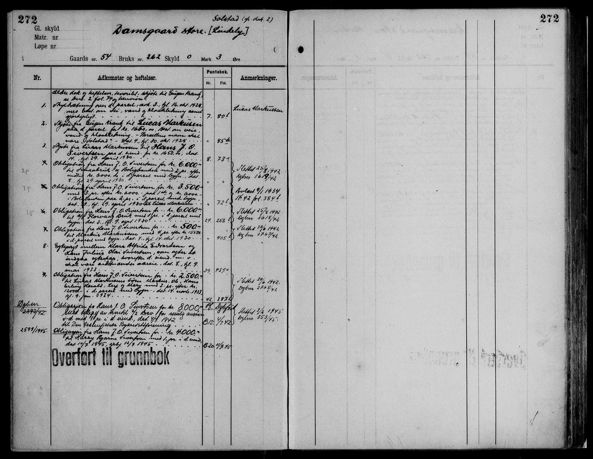 Midhordland sorenskriveri, AV/SAB-A-3001/1/G/Ga/Gab/L0116: Mortgage register no. II.A.b.116, p. 272