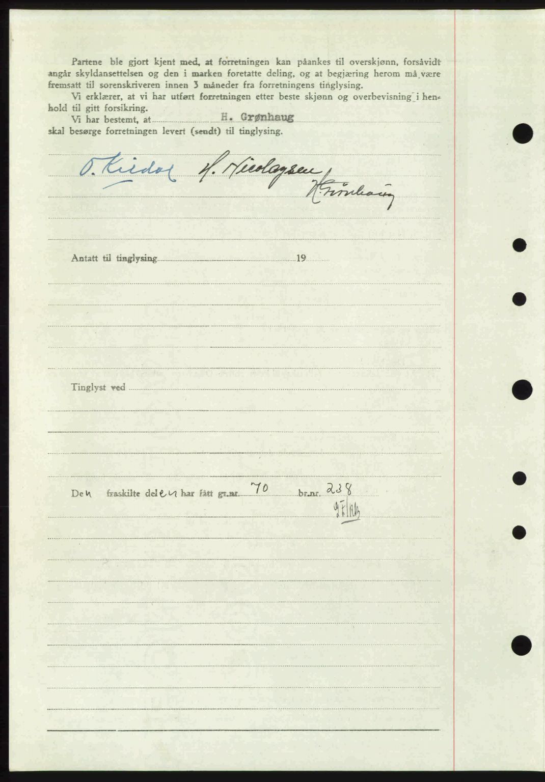 Idd og Marker sorenskriveri, AV/SAO-A-10283/G/Gb/Gbb/L0008: Mortgage book no. A8, 1946-1946, Diary no: : 852/1946