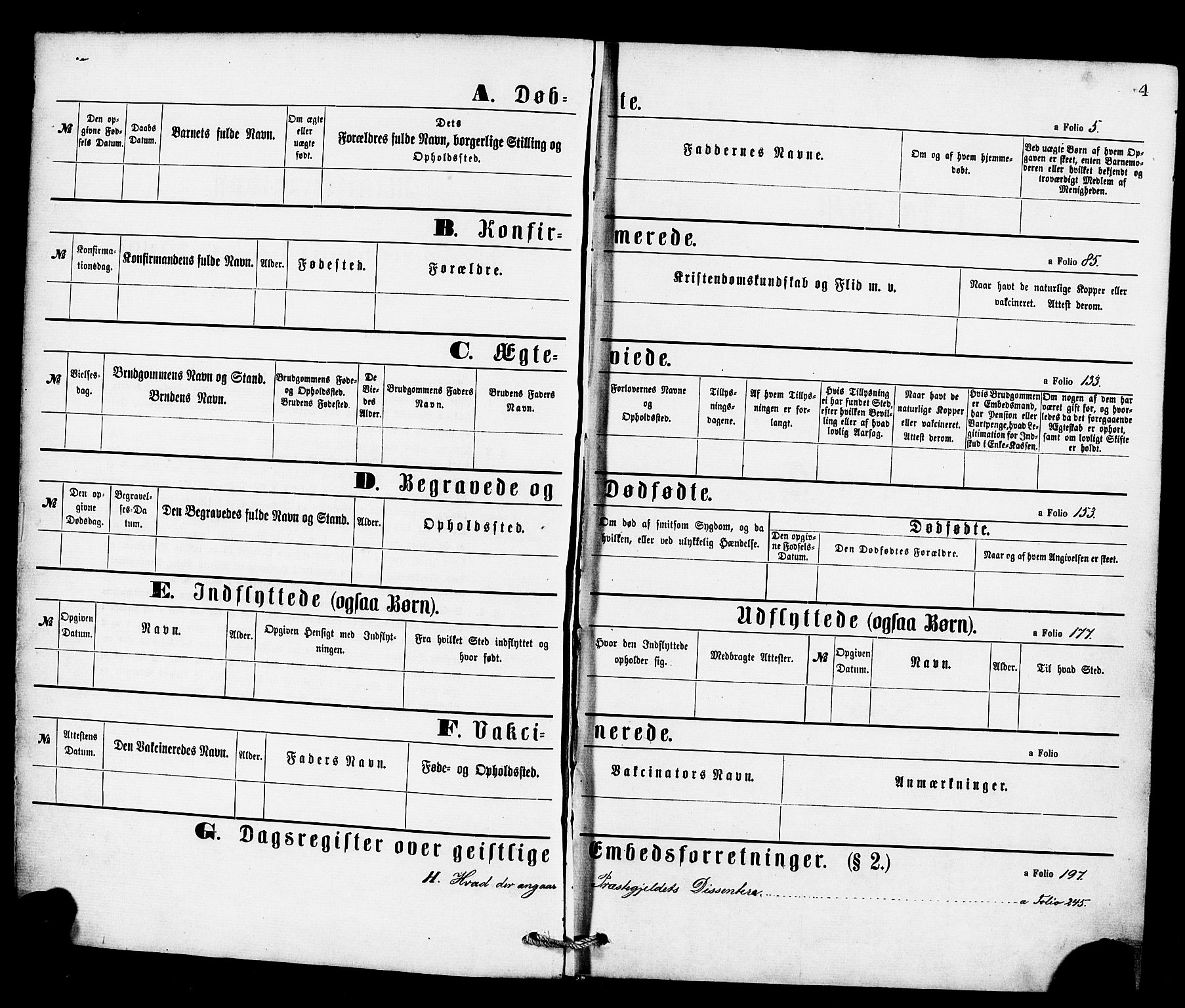 Røldal sokneprestembete, AV/SAB-A-100247: Parish register (official) no. A 4, 1870-1886, p. 4