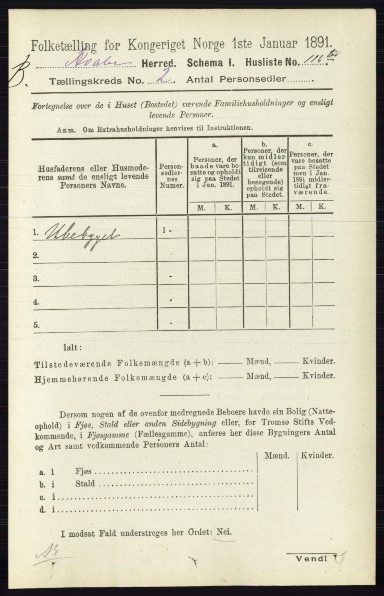 RA, 1891 census for 0111 Hvaler, 1891, p. 997