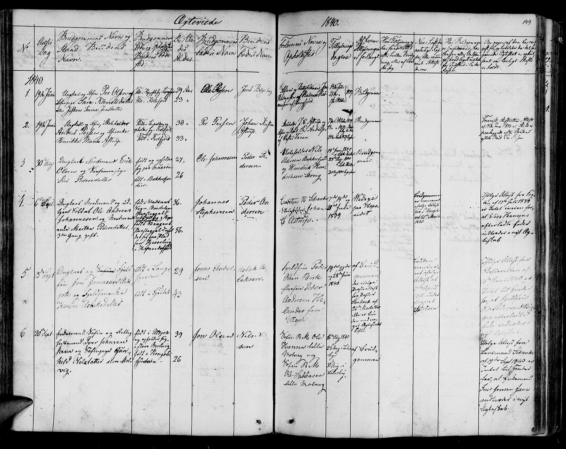 Lebesby sokneprestkontor, SATØ/S-1353/H/Ha/L0003kirke: Parish register (official) no. 3, 1833-1852, p. 149