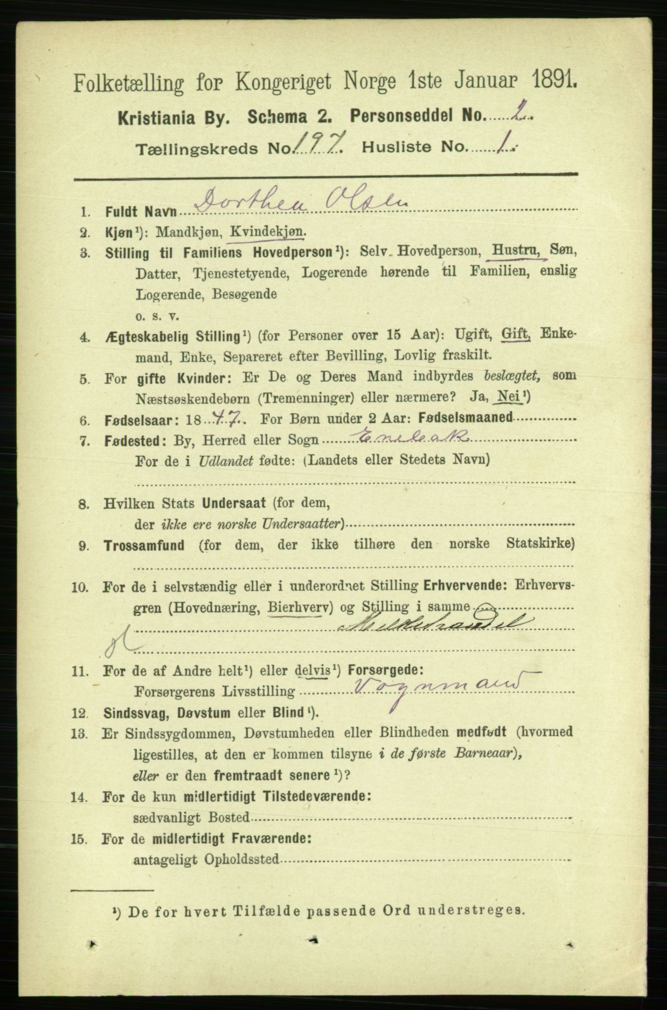 RA, 1891 census for 0301 Kristiania, 1891, p. 118801