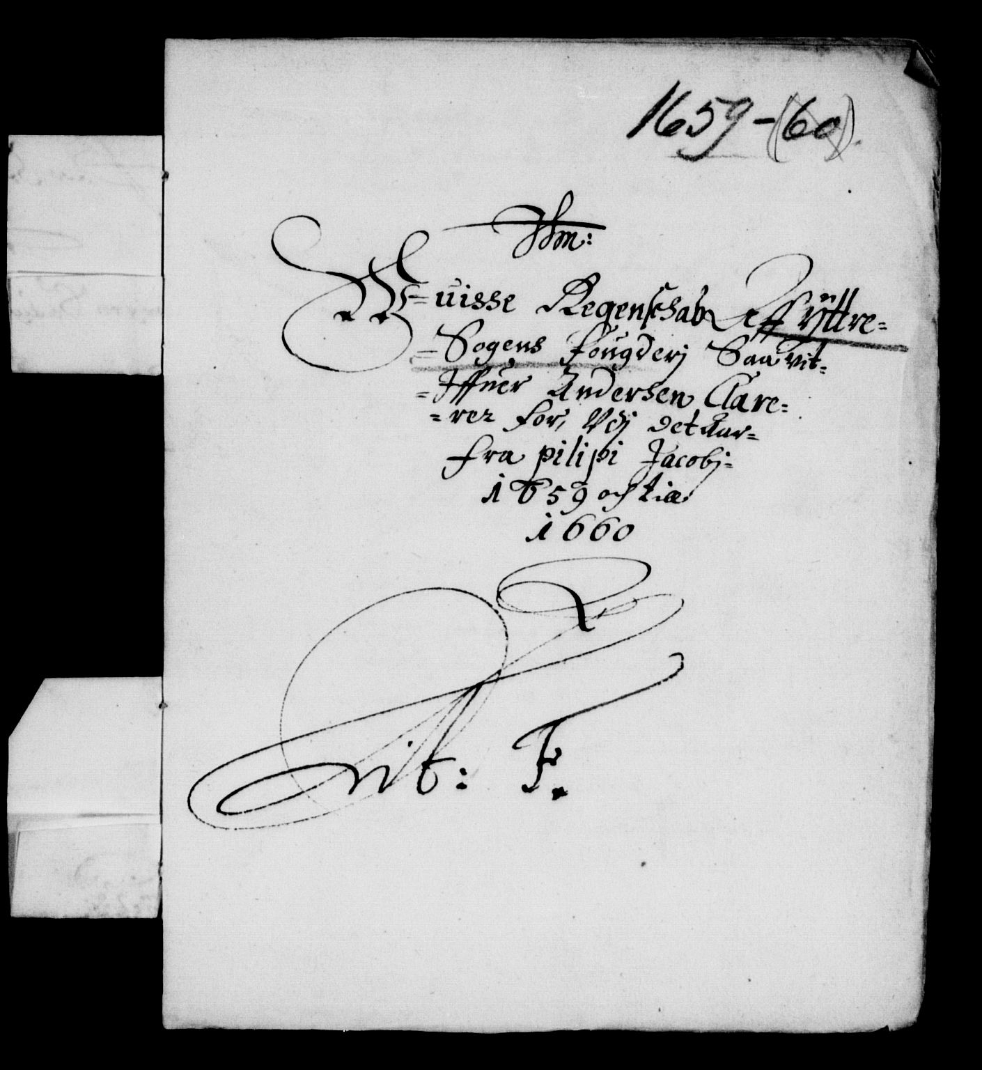 Rentekammeret inntil 1814, Reviderte regnskaper, Lensregnskaper, RA/EA-5023/R/Rb/Rbt/L0144: Bergenhus len, 1658-1660