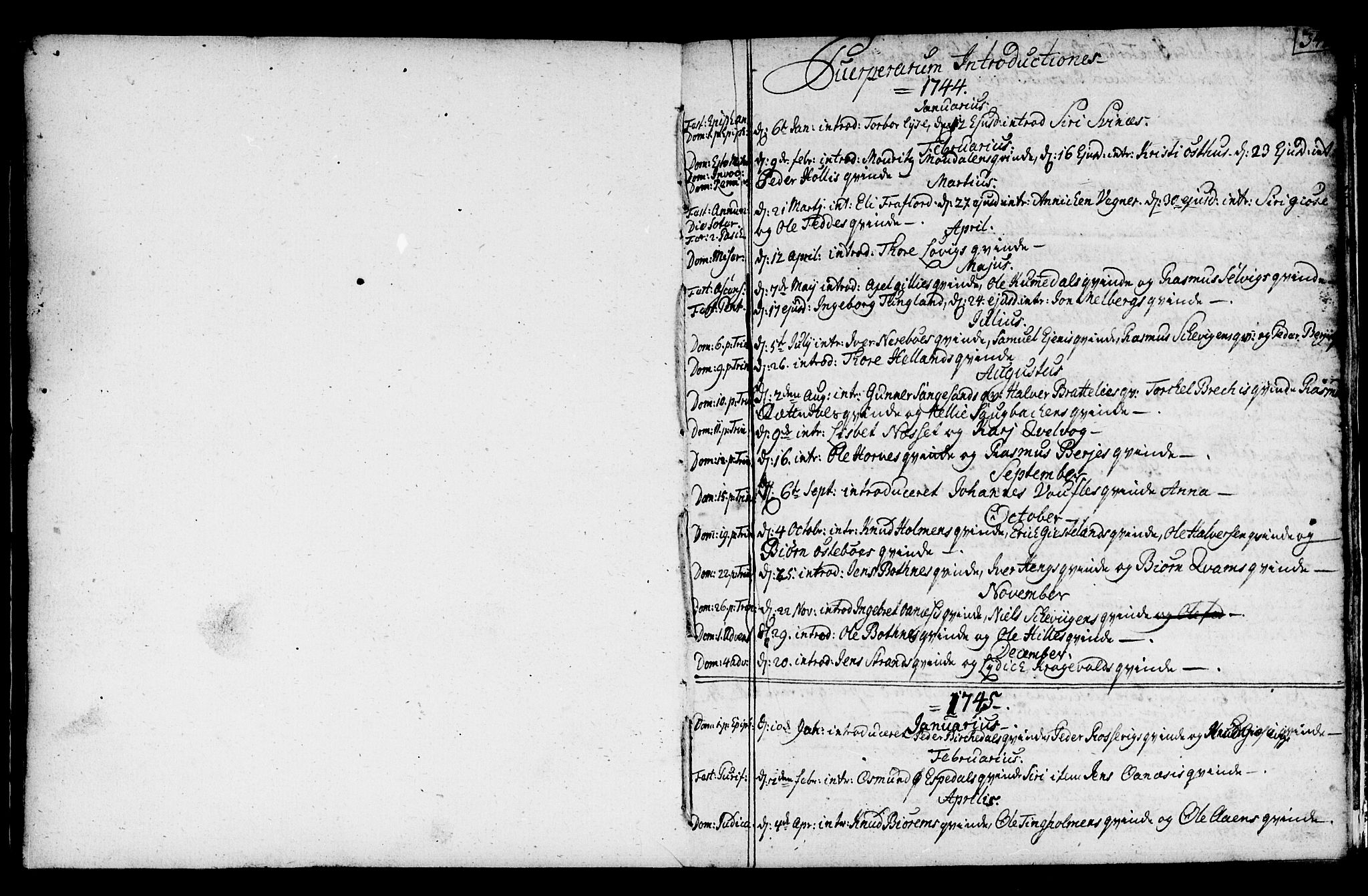 Strand sokneprestkontor, SAST/A-101828/H/Ha/Haa/L0002: Parish register (official) no. A 2, 1744-1768, p. 341