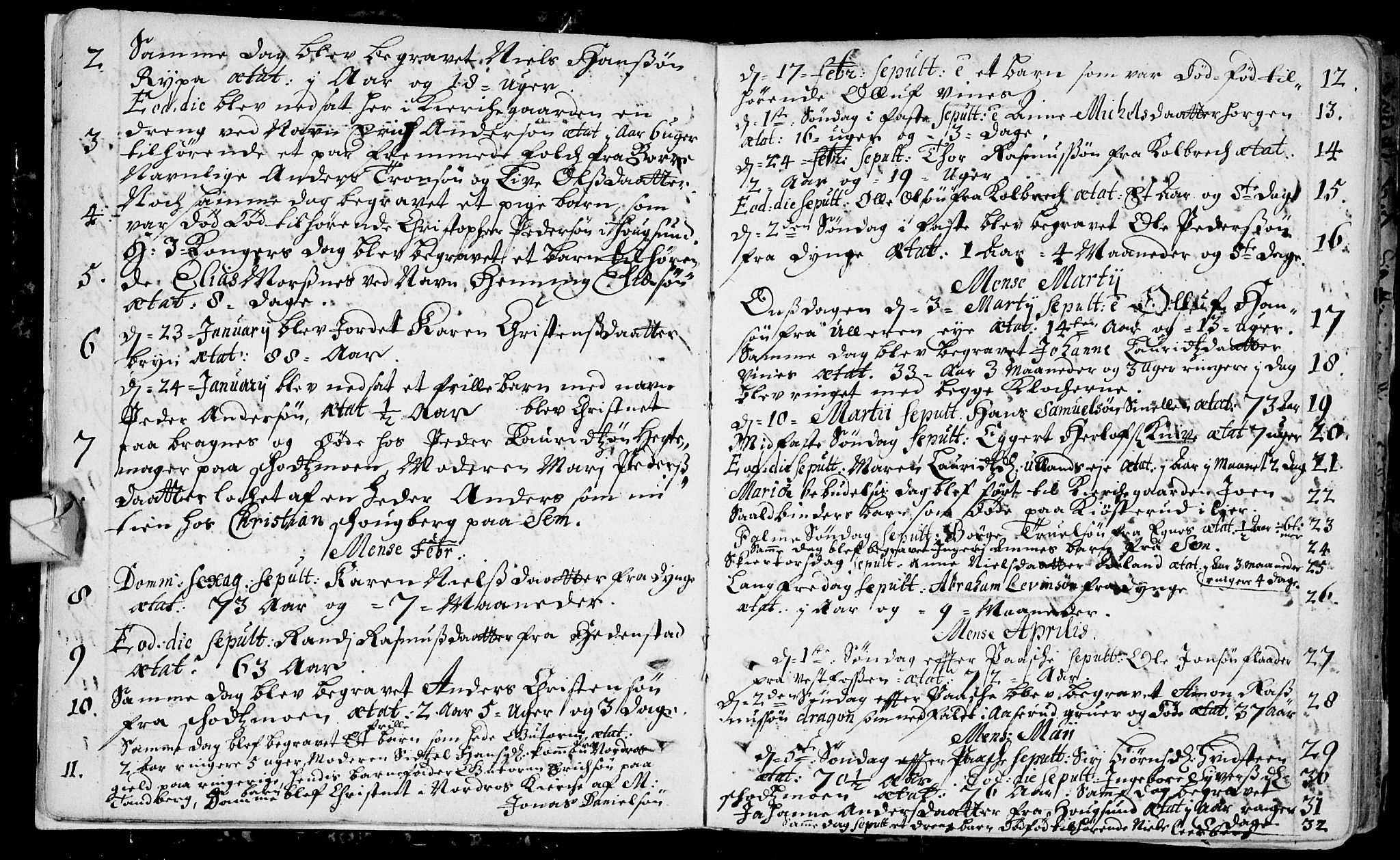 Eiker kirkebøker, AV/SAKO-A-4/F/Fa/L0006: Parish register (official) no. I 6 /1, 1705-1733