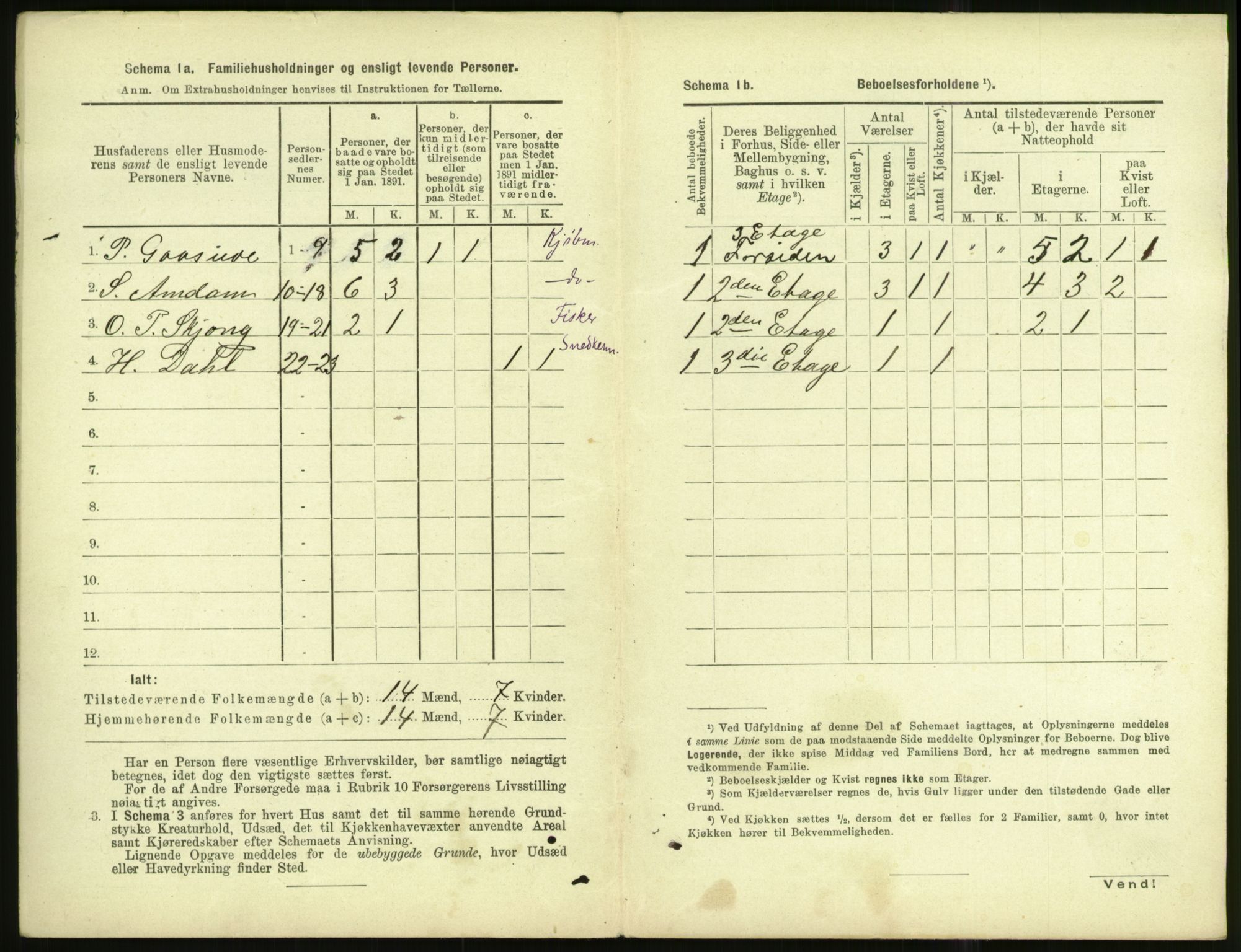 RA, 1891 census for 1501 Ålesund, 1891, p. 199