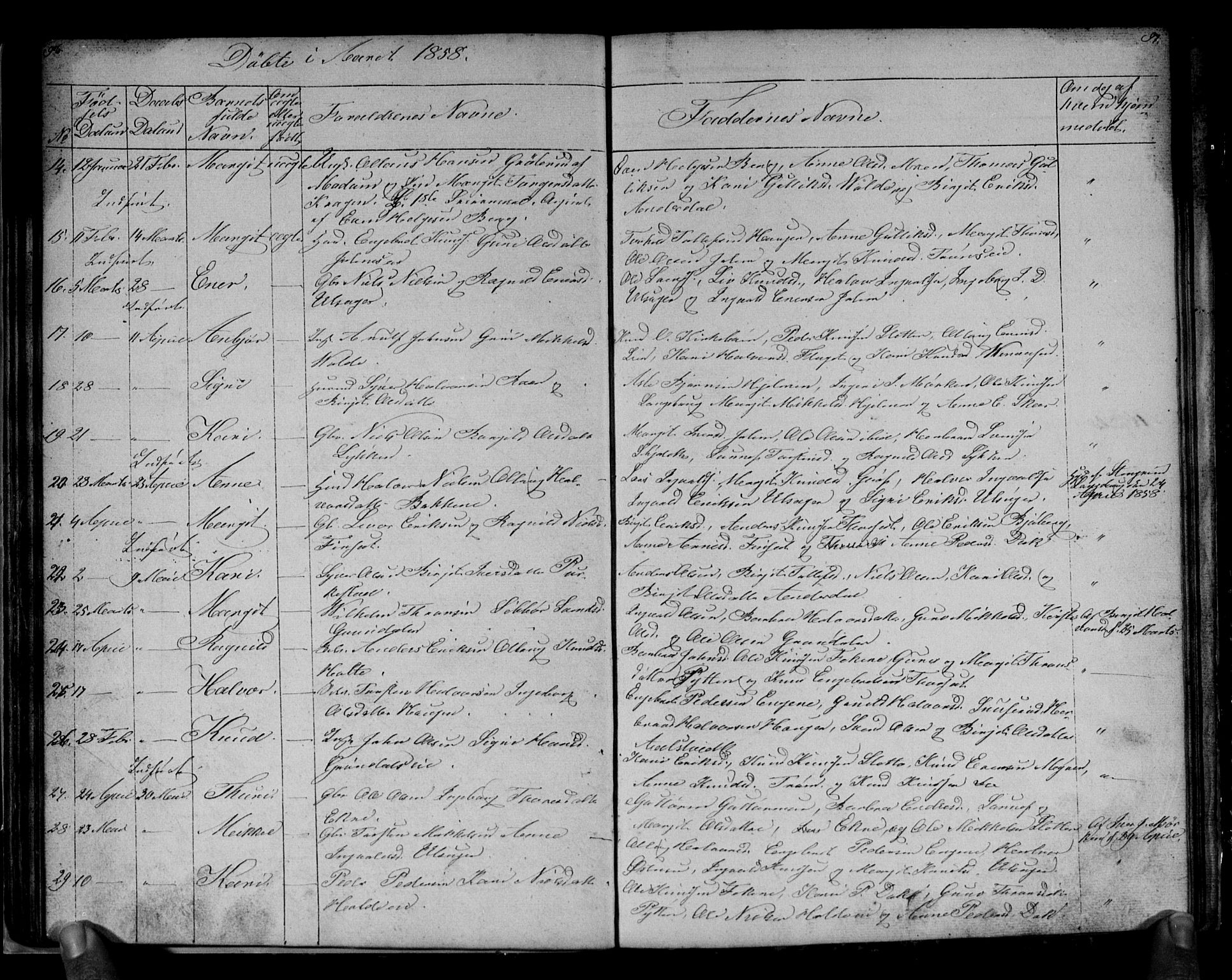 Gol kirkebøker, AV/SAKO-A-226/G/Gb/L0003: Parish register (copy) no. II 3, 1844-1858, p. 96-97