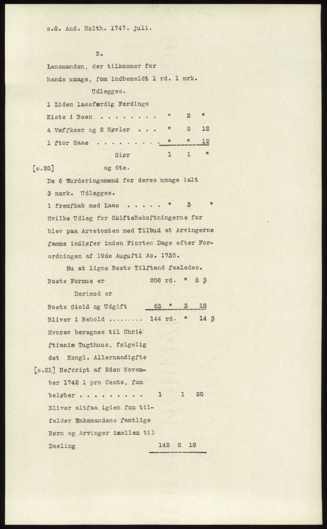 Samlinger til kildeutgivelse, Diplomavskriftsamlingen, AV/RA-EA-4053/H/Ha, p. 1546